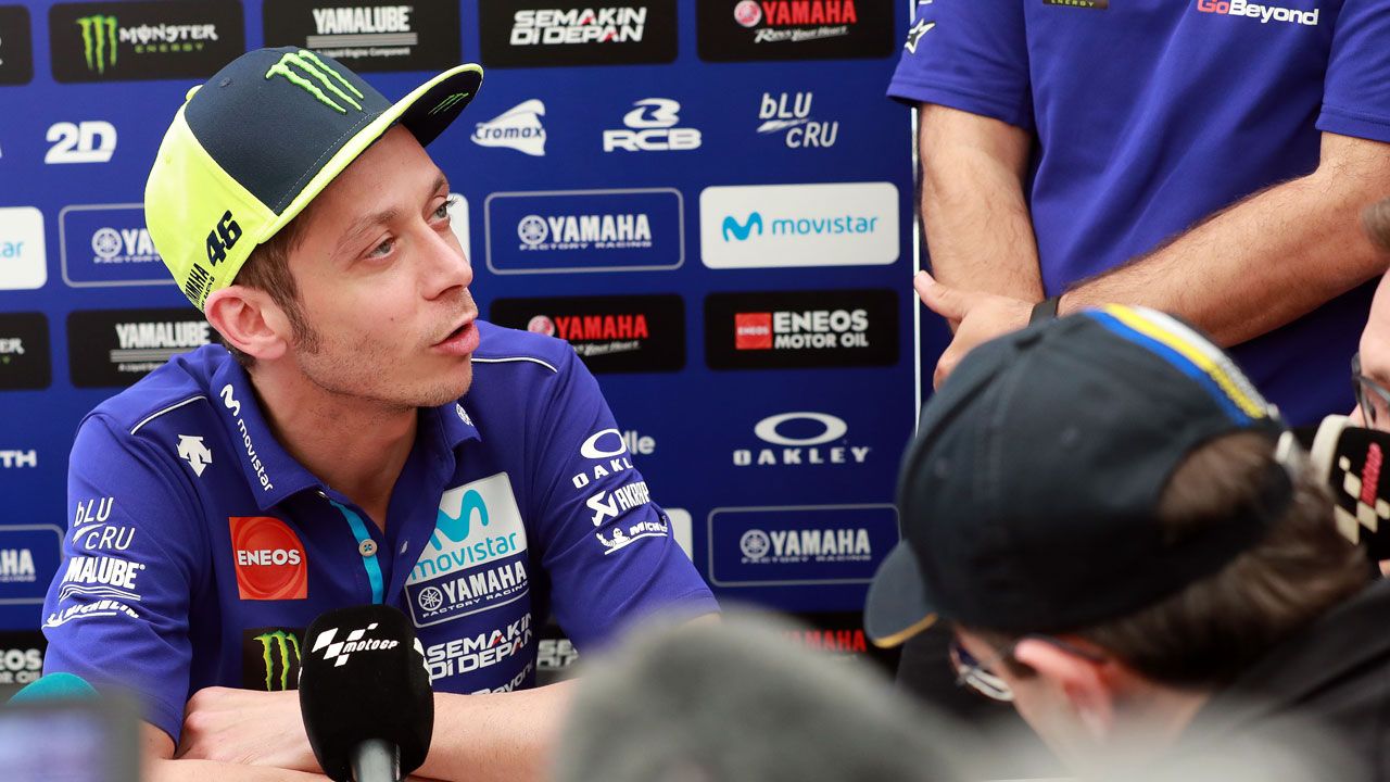 Valentino Rossi: “Me reafirmo en lo que dije, pero es mejor mirar hacia delante”