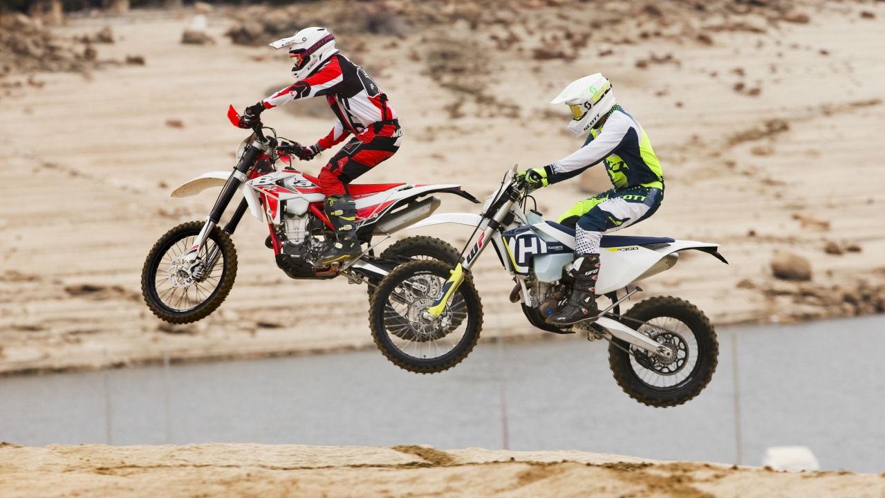 Beta RR 350 VS Husqvarna FE 350: Auténtico choque de trenes