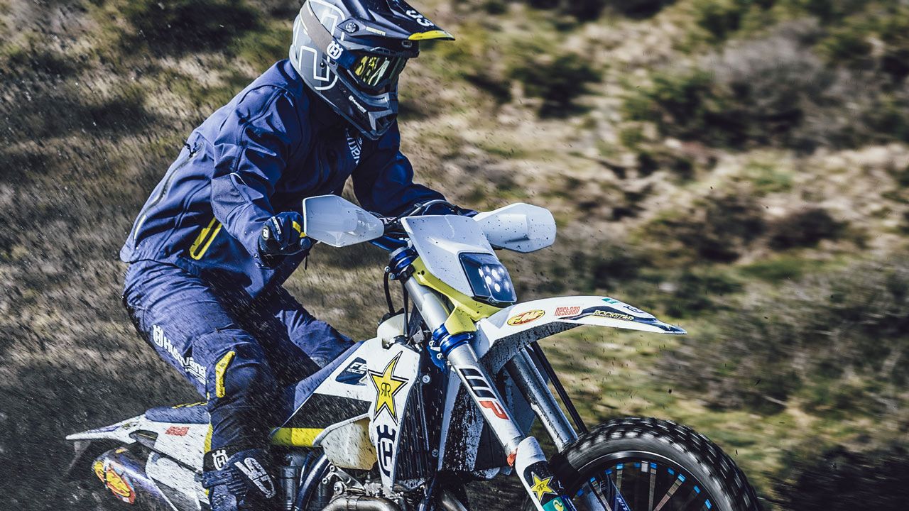 Faro LED para las Husqvarna de enduro