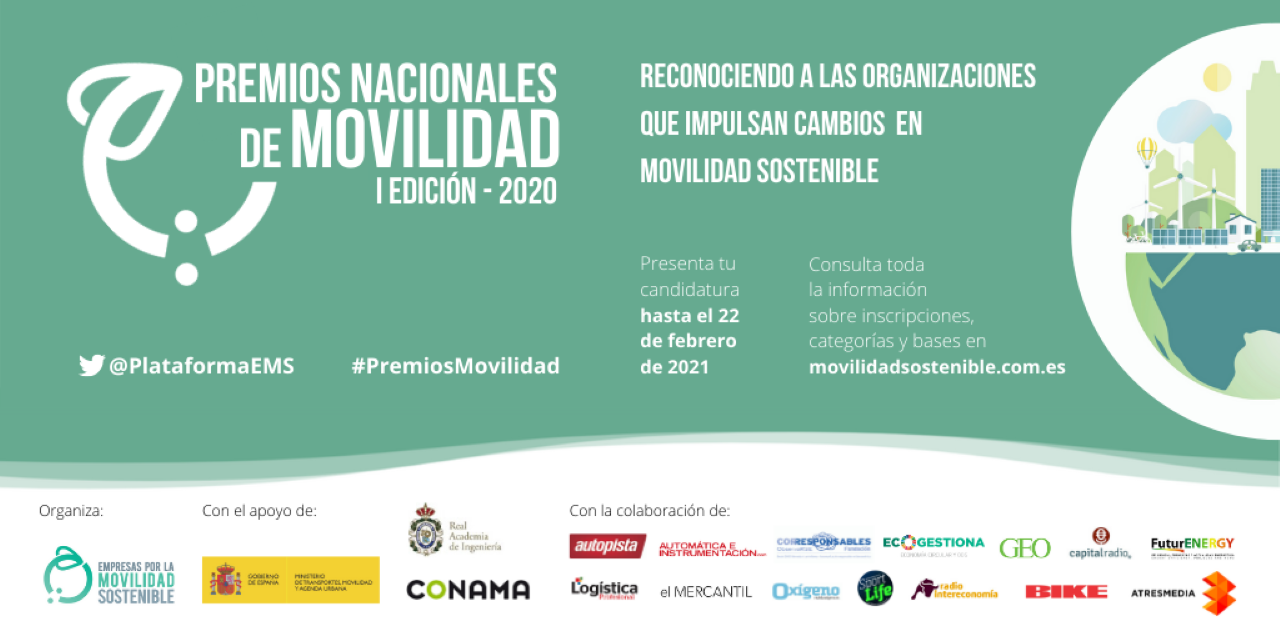Nacen los Premios Nacionales de la Movilidad, con Motorpress Ibérica como medio colaborador