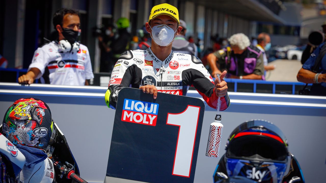 Tatsuki Suzuki es el rey de las poles en Moto3