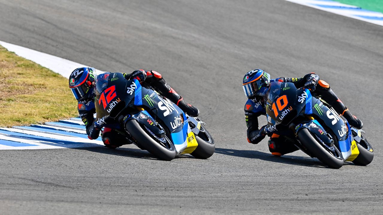 Recital del SKY Racing Team VR46 en Moto2
