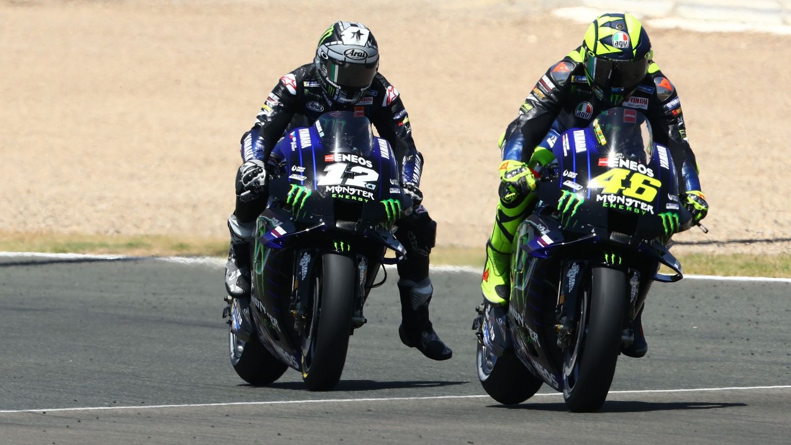 Valentino Rossi vs Maverick Viñales, GP Andalucía 2020