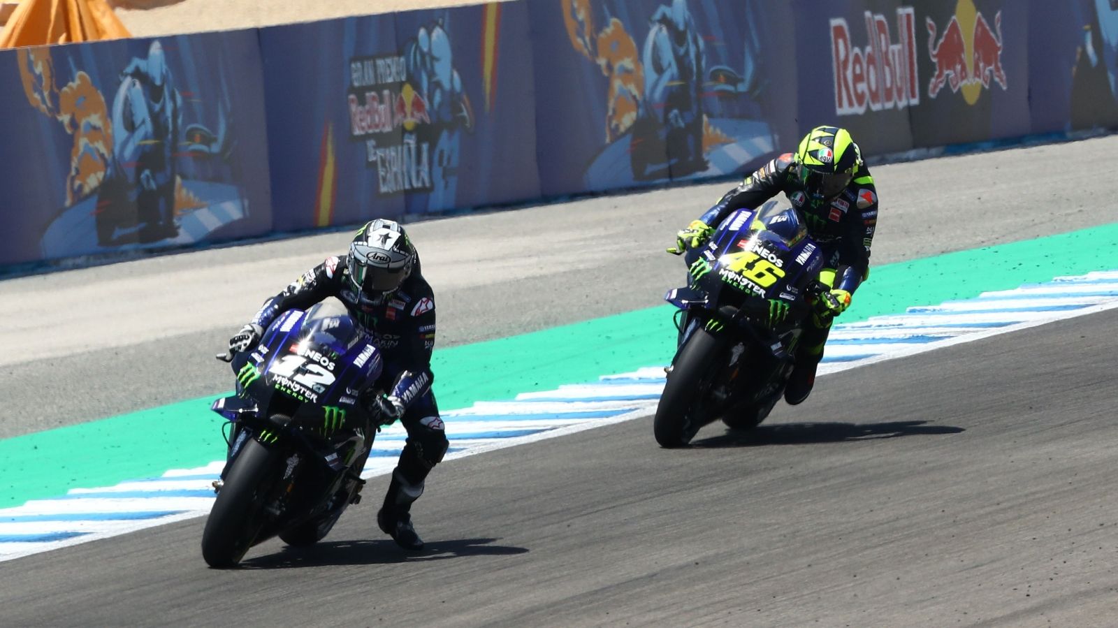 Valentino Rossi vs Maverick Viñales, GP Andalucía 2020