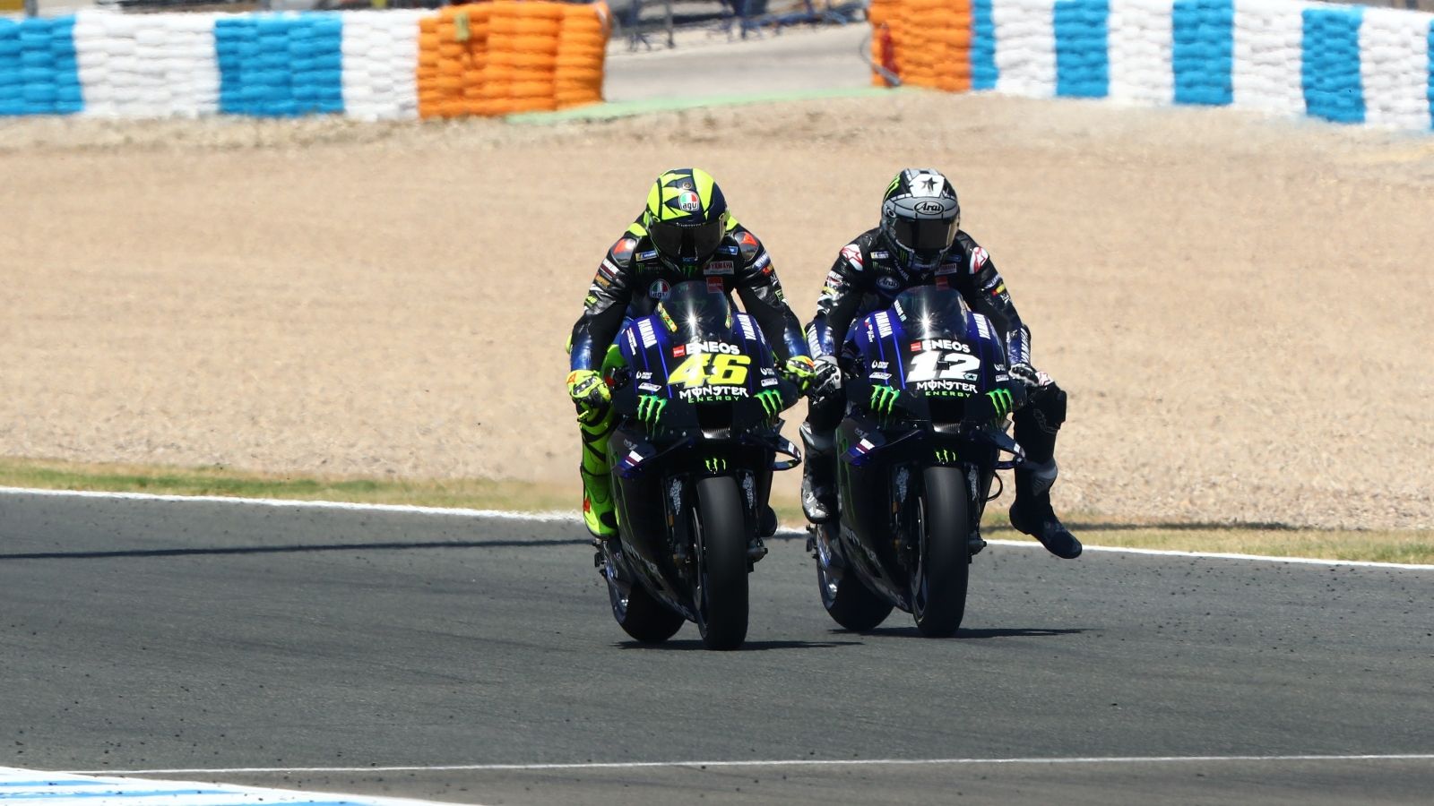 Valentino Rossi vs Maverick Viñales, GP Andalucía 2020