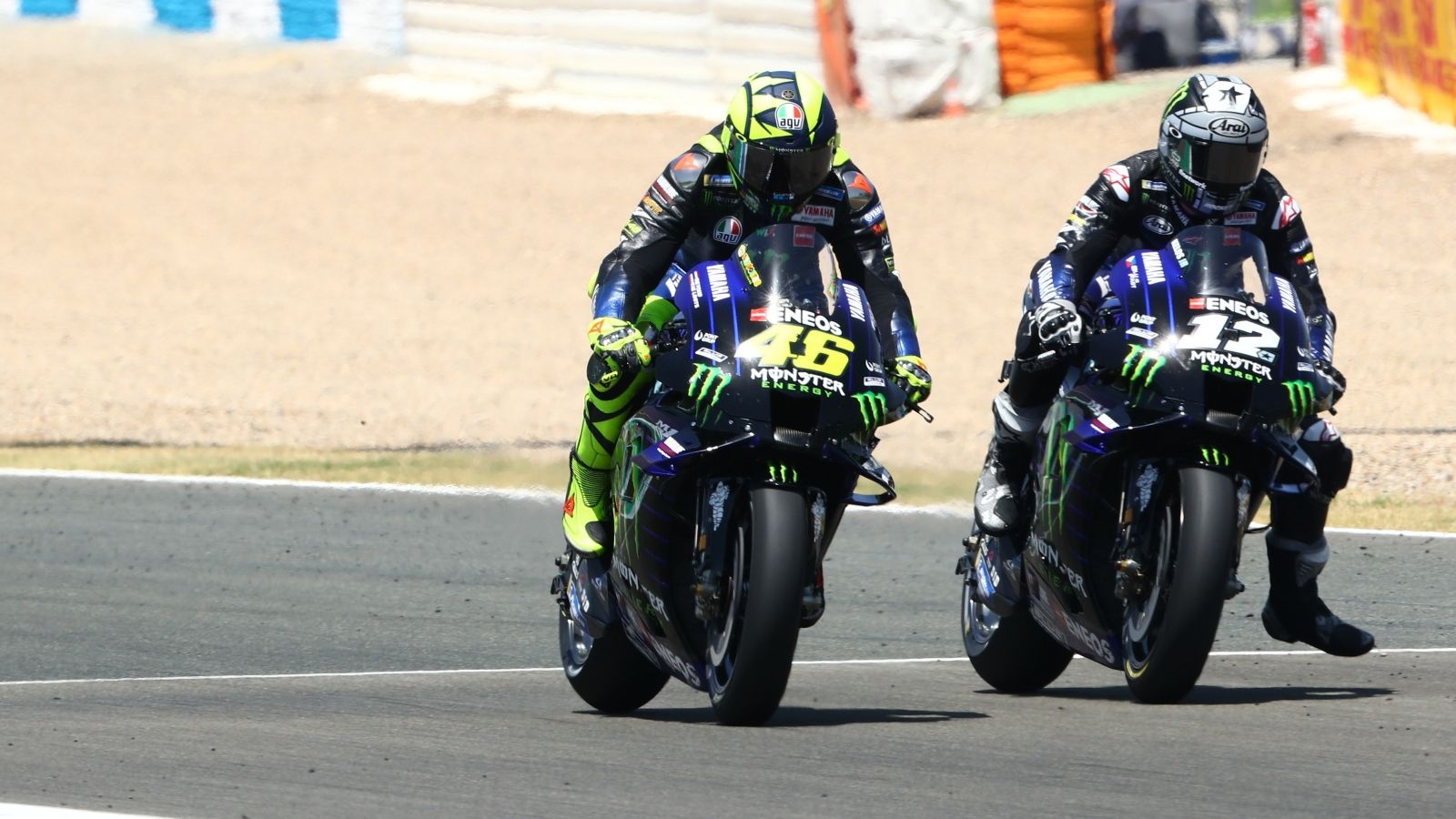 Valentino Rossi vs Maverick Viñales, GP Andalucía 2020