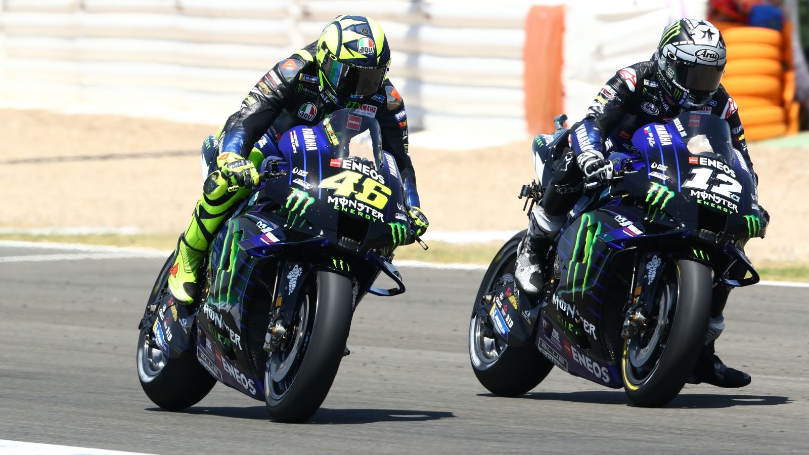 Valentino Rossi vs Maverick Viñales, GP Andalucía 2020