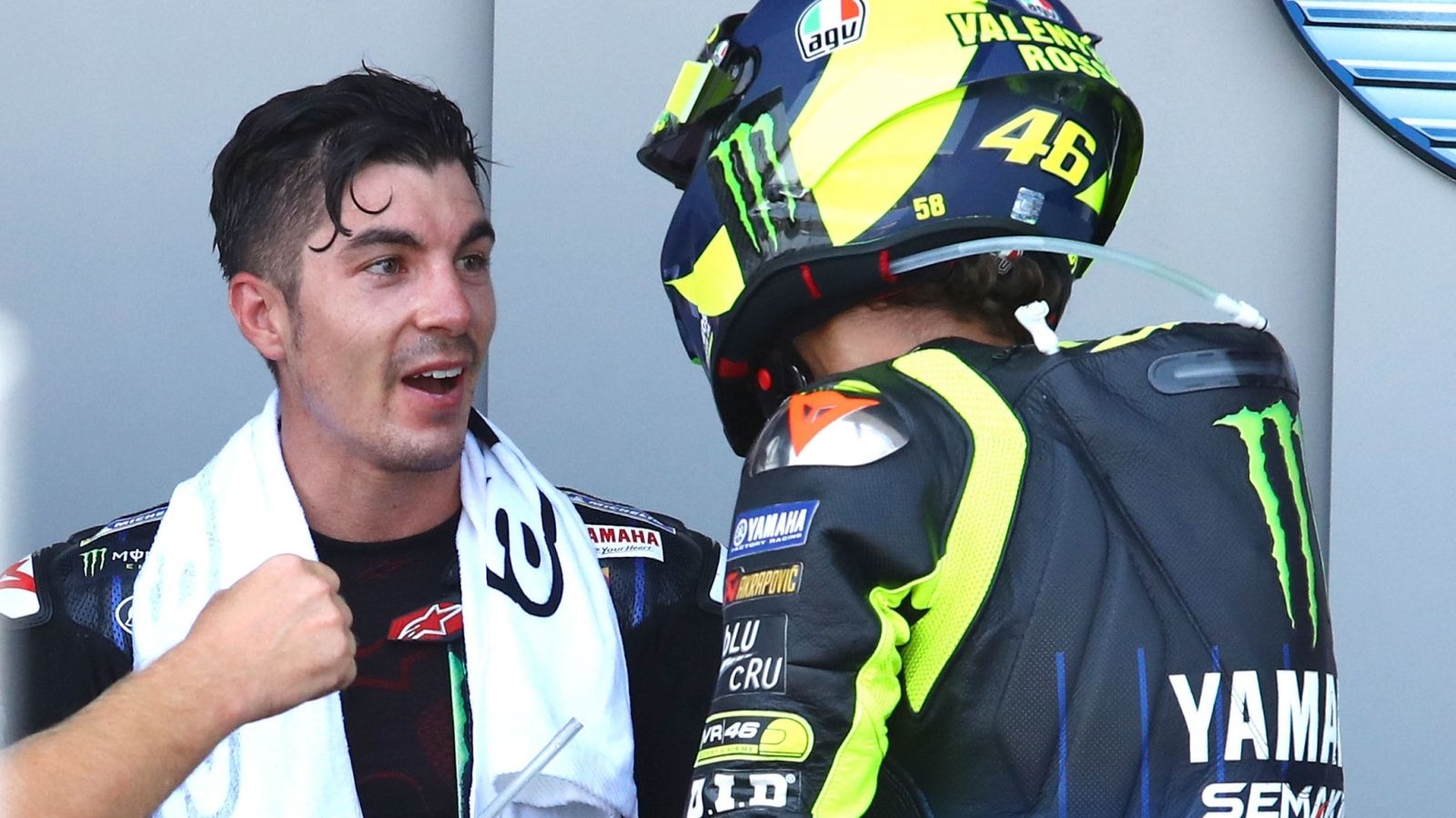 Valentino Rossi vs Maverick Viñales, GP Andalucía 2020