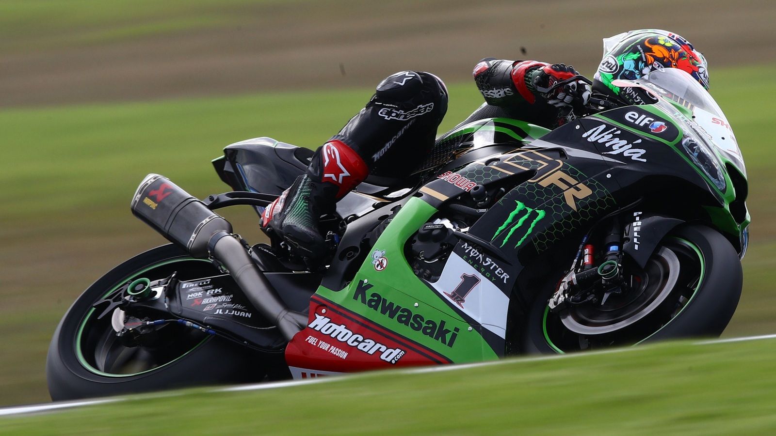 Jonathan Rea intentará defender el número uno en su Kawasaki (Fotos: Gold & Goose).