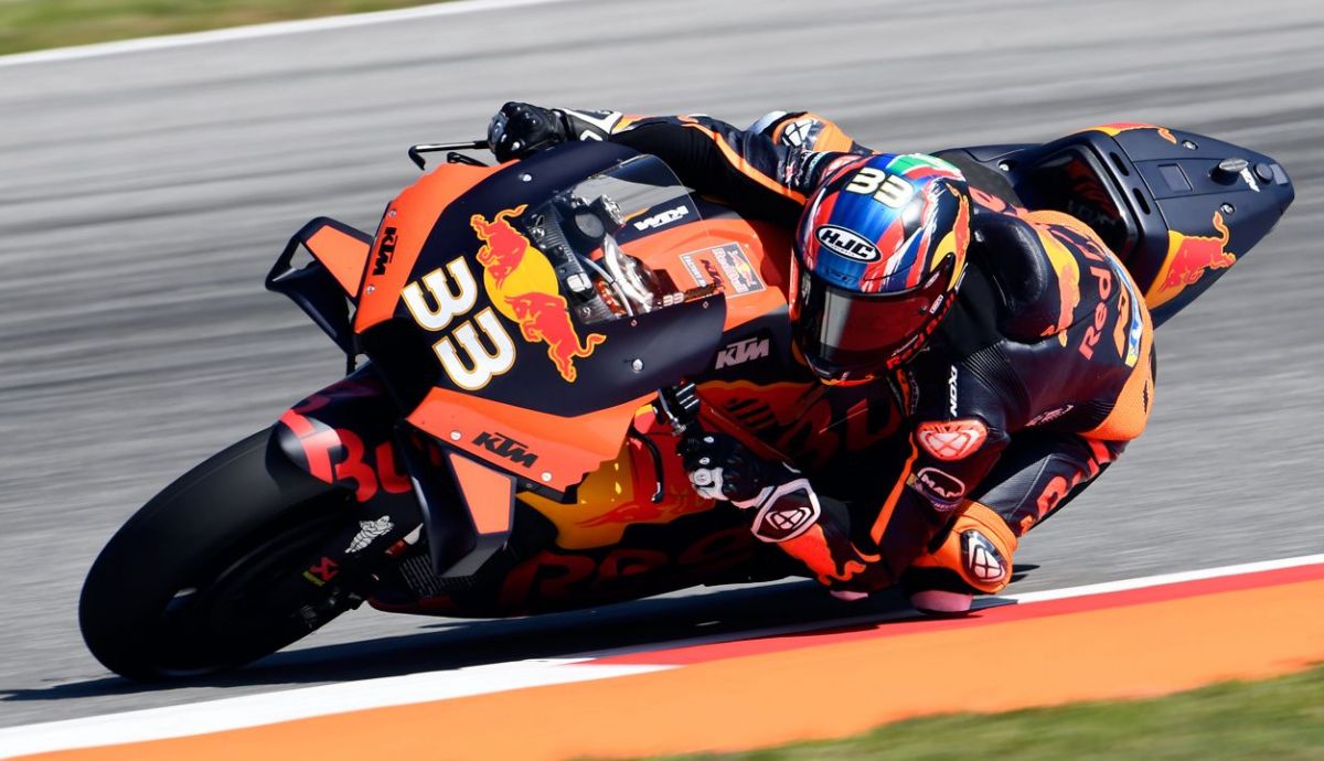 Brad Binder se hizo con la primera victoria de KTM en MotoGP en Brno 2020. Brad Binder se hizo con la primera victoria de KTM en MotoGP en Brno 2020.