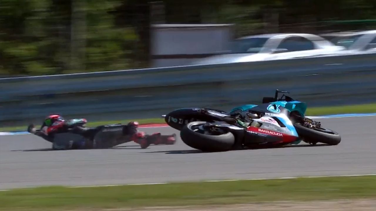Fabio Quartararo sobre su caída: “No sé si en una pista de velocidad o de motocross”