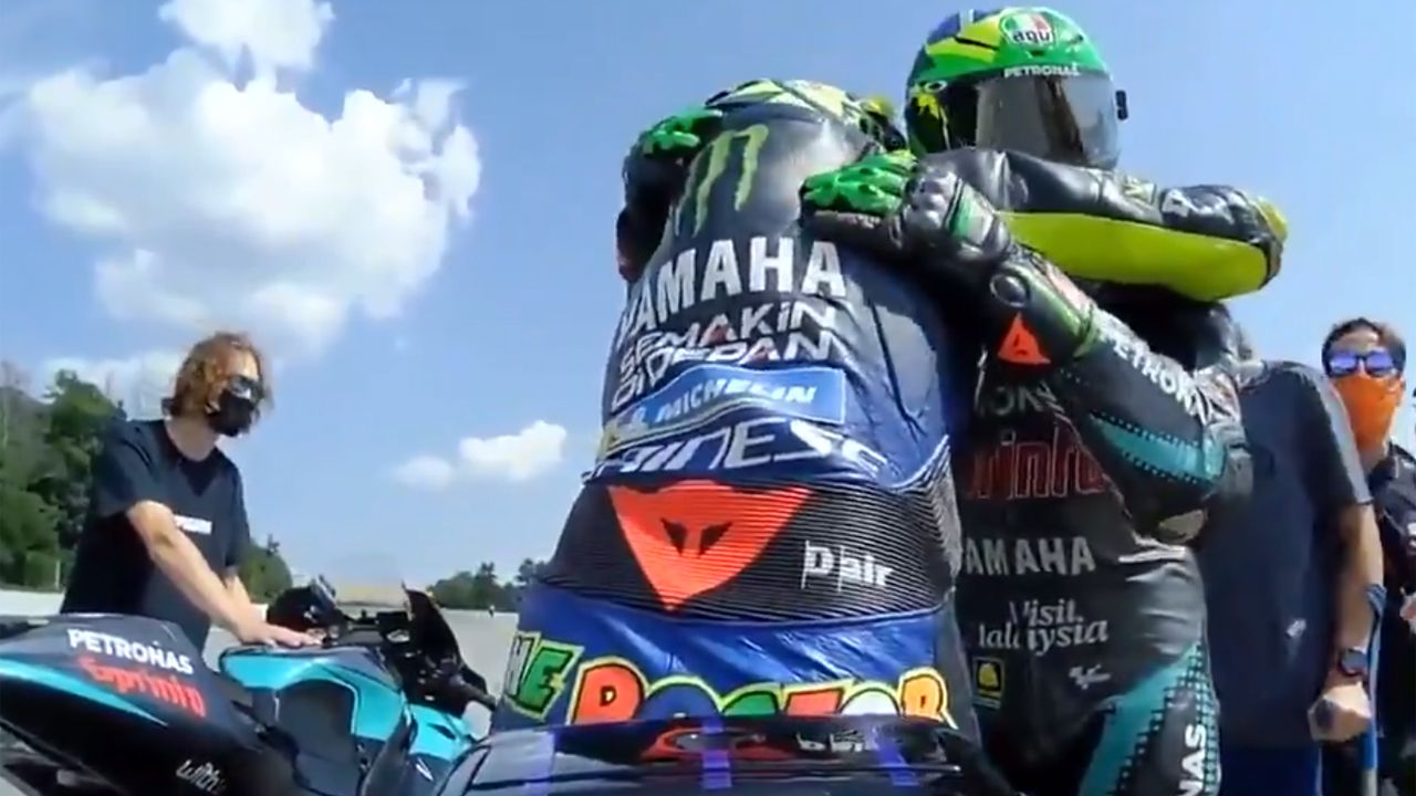 Franco Morbidelli: “Estoy aquí por Rossi, él creyó en mí cuando no era nadie”