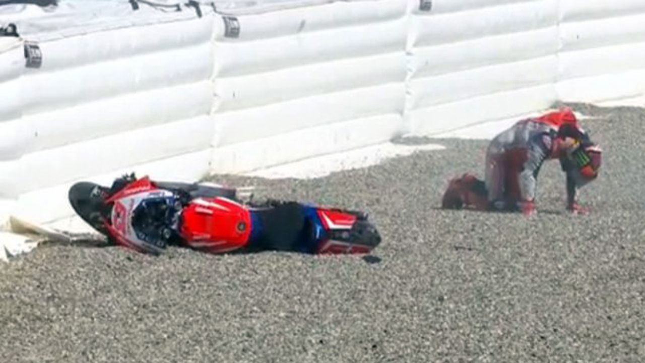 ¿Por qué hay tantas lesiones en MotoGP 2020?