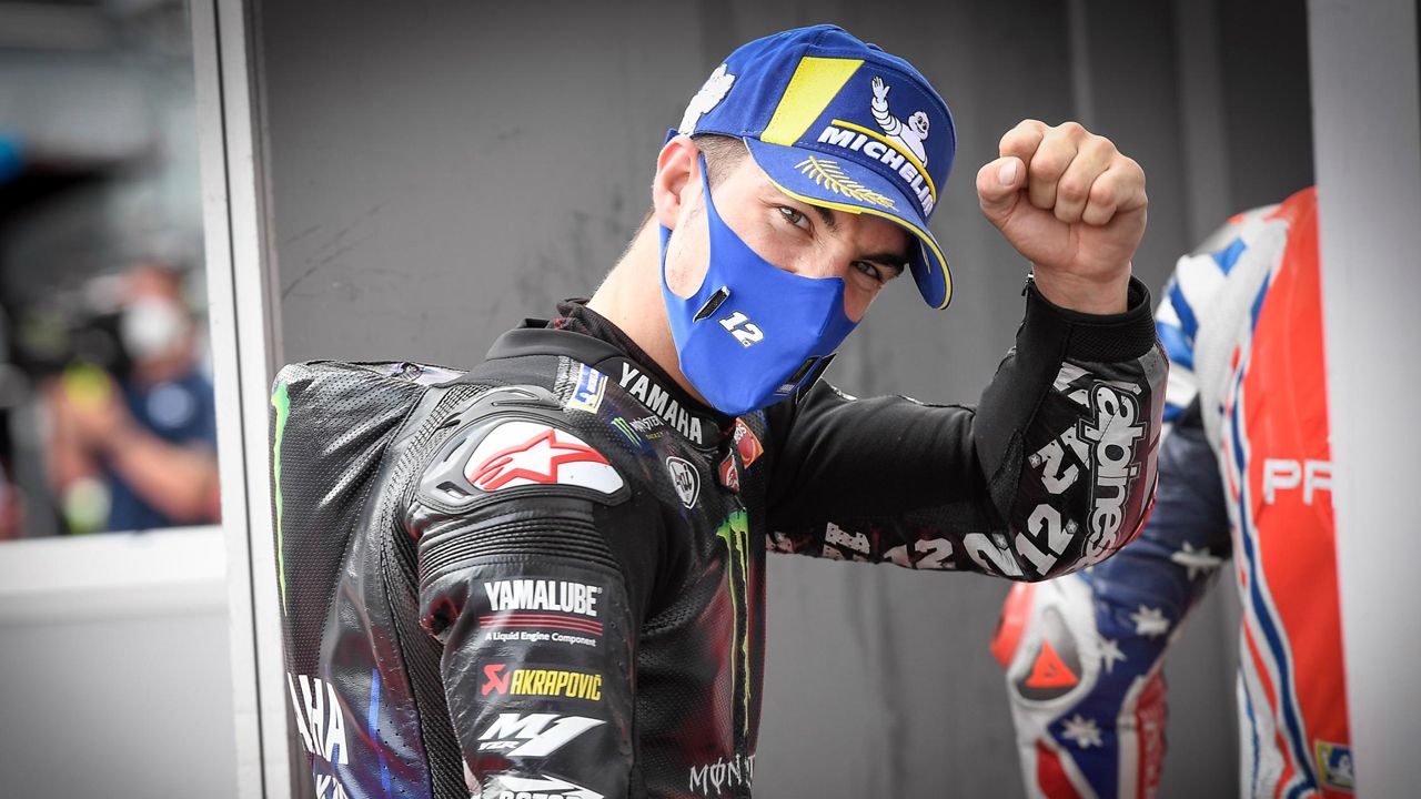 Maverick Viñales: “Sólo hubo problemas de motor en Jerez por el calor”
