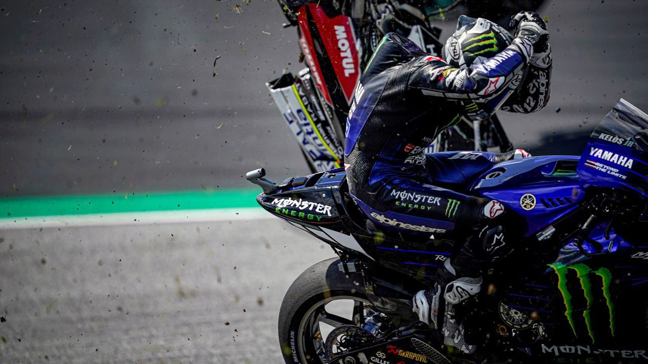 Maverick Viñales: “No ha pasado nada porque Dios no ha querido”