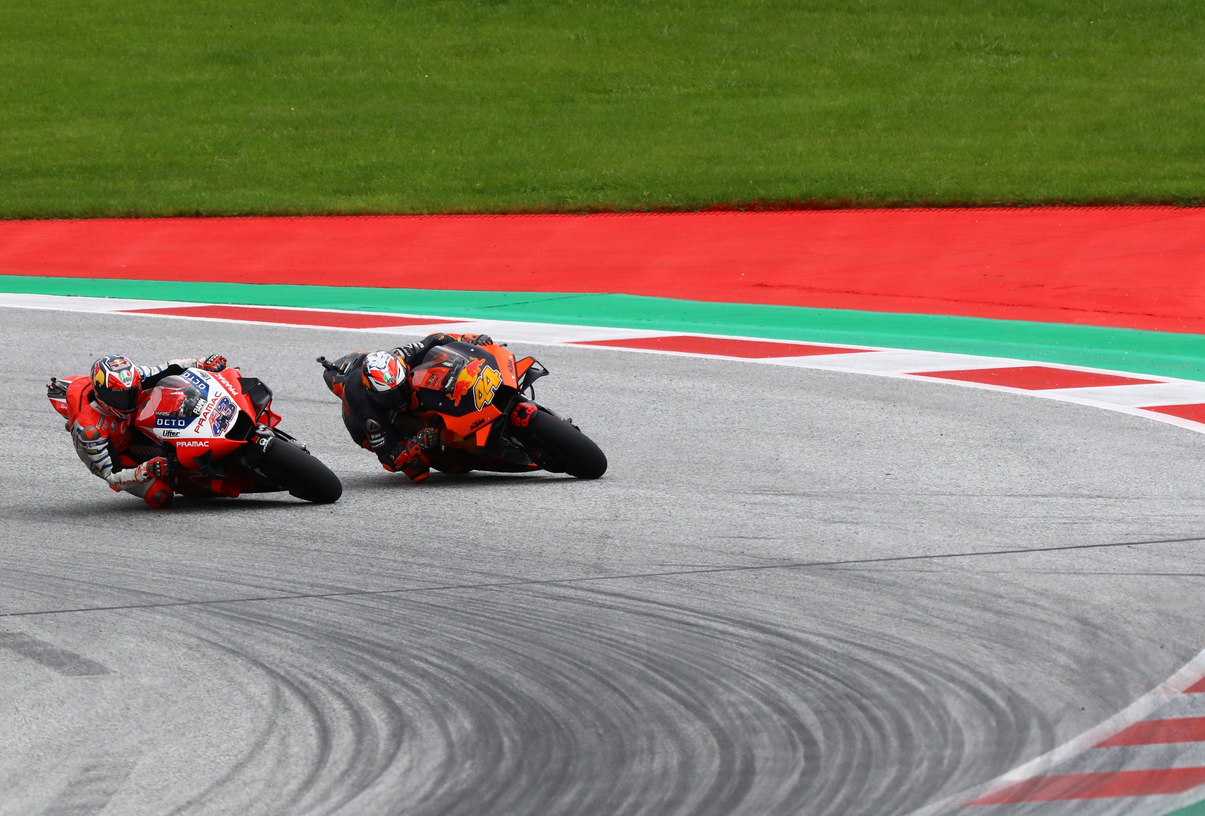 Última curva del GP de Estiria 2020