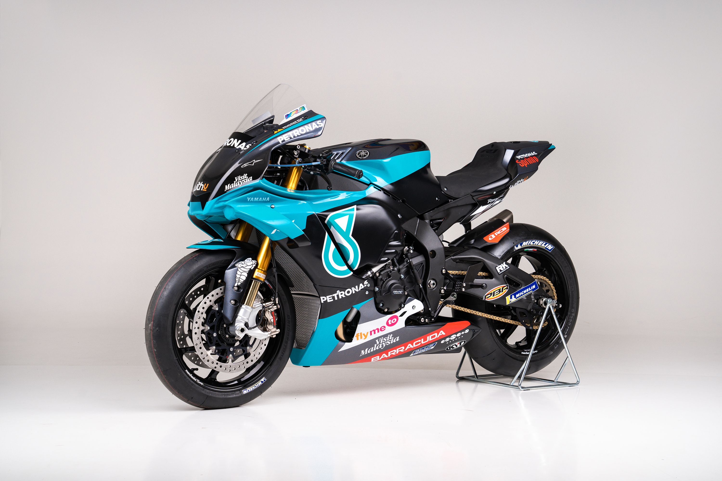 Yamaha R1M 2020 Réplica Petronas Lateral
