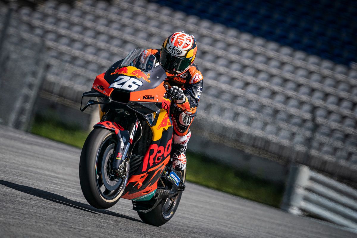 Dani Pedrosa podría hacer algún wild card en MotoGP 2021 si KTM y él así lo decidieran.