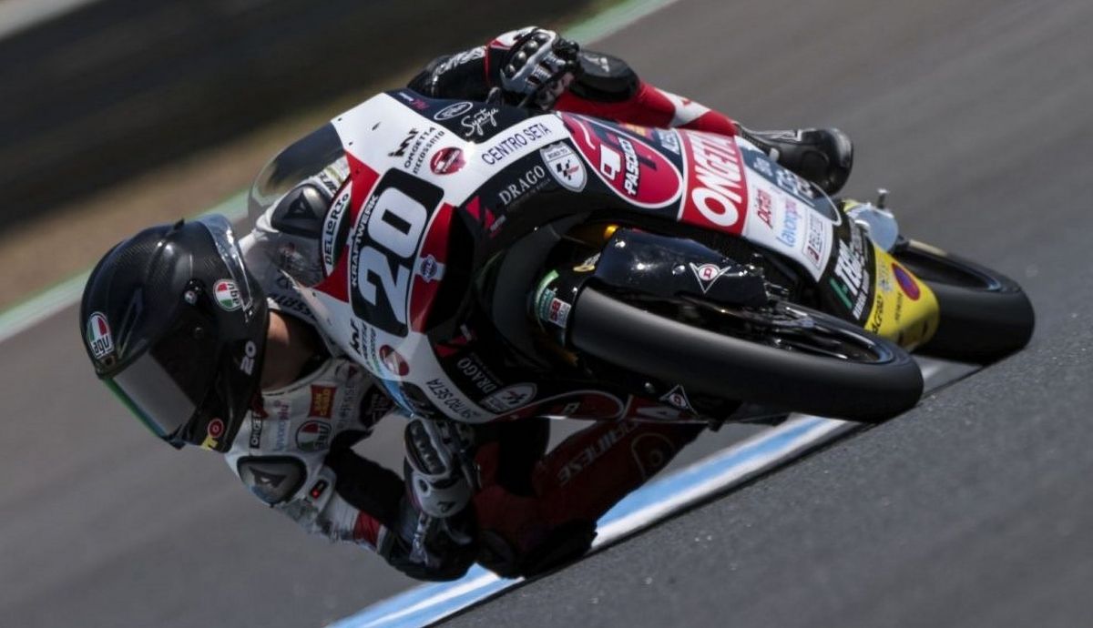 José Julián García ha estrenado su palmarés en Moto3 José Julián García ha estrenado su palmarés en Moto3