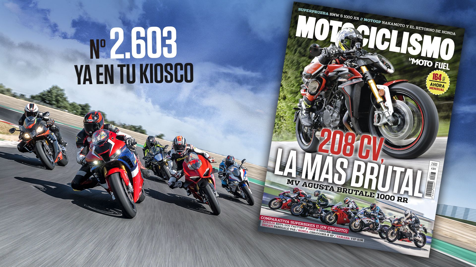 MOTOCICLISMO número 2.603 ya está en el kiosco.