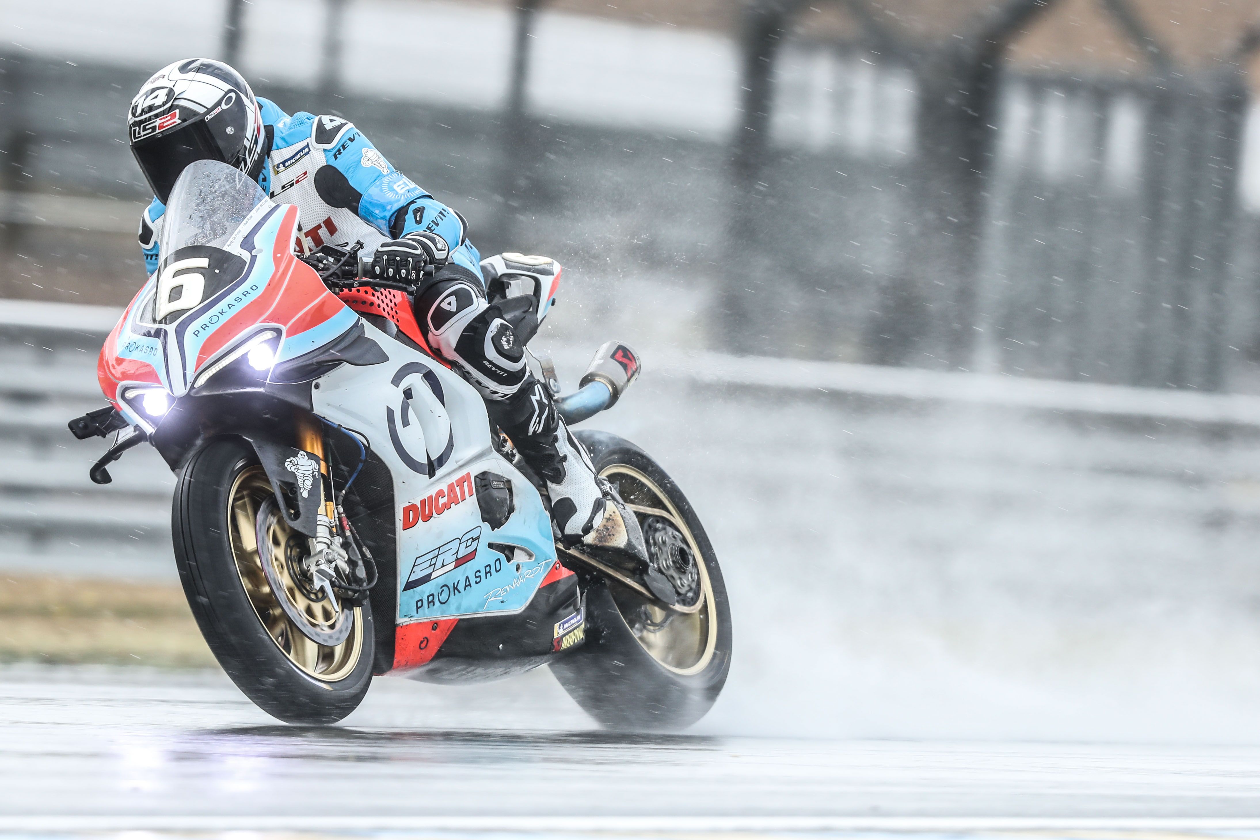 El ERC Ducati fue muy rápido por momentos