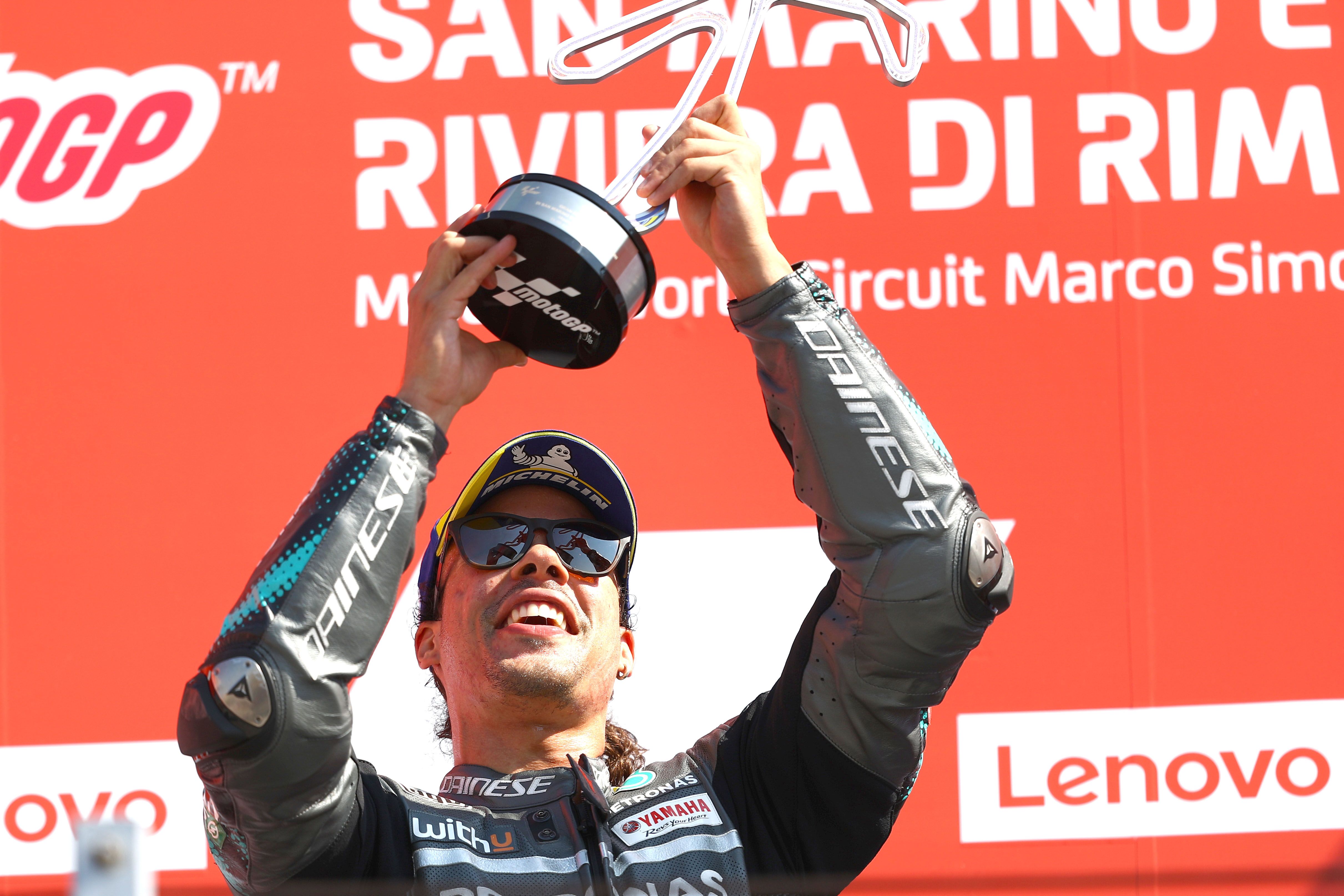 Franco Morbidelli ha logrado en Misano su primera victoria de MotoGP.