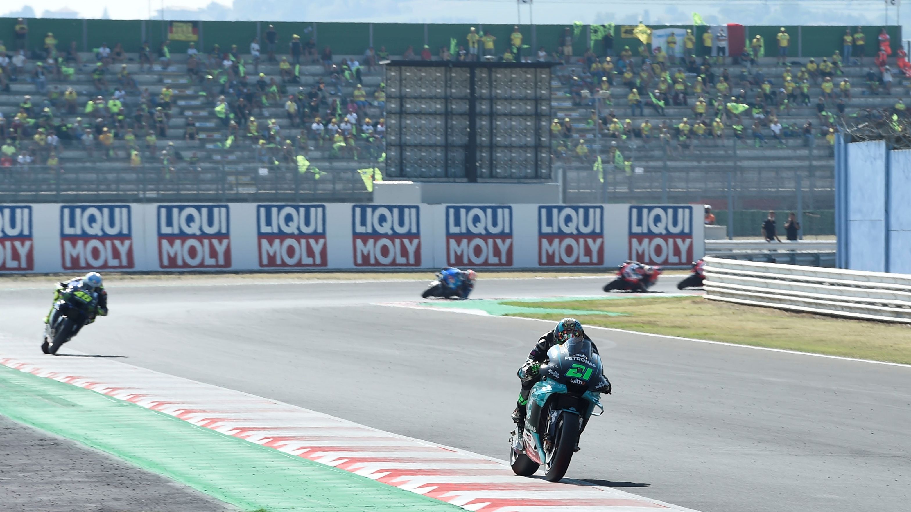 Franco Morbidelli es el último ganador en MotoGP.