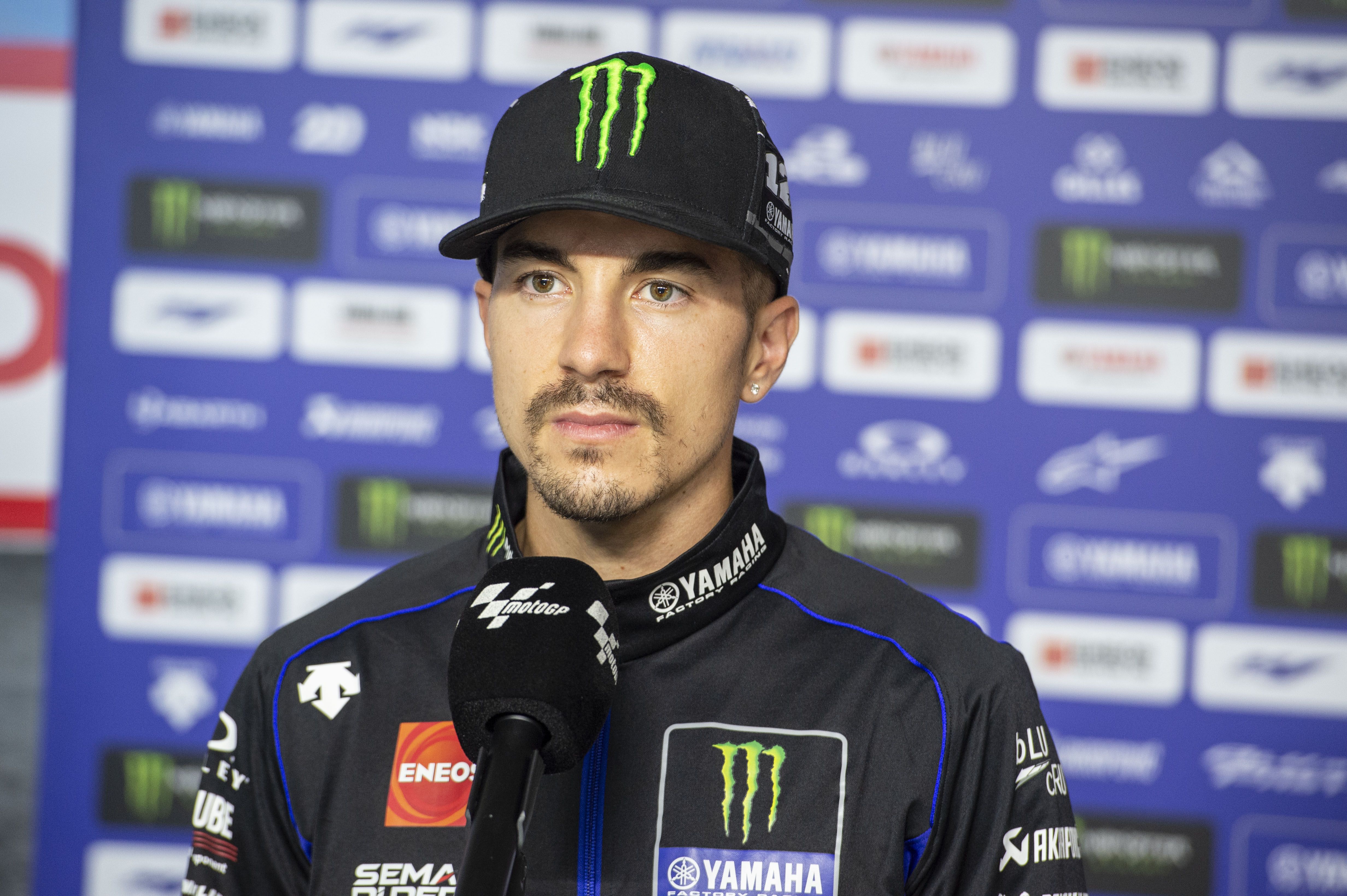 Maverick Viñales espera mejorar sus resultados en carrera.