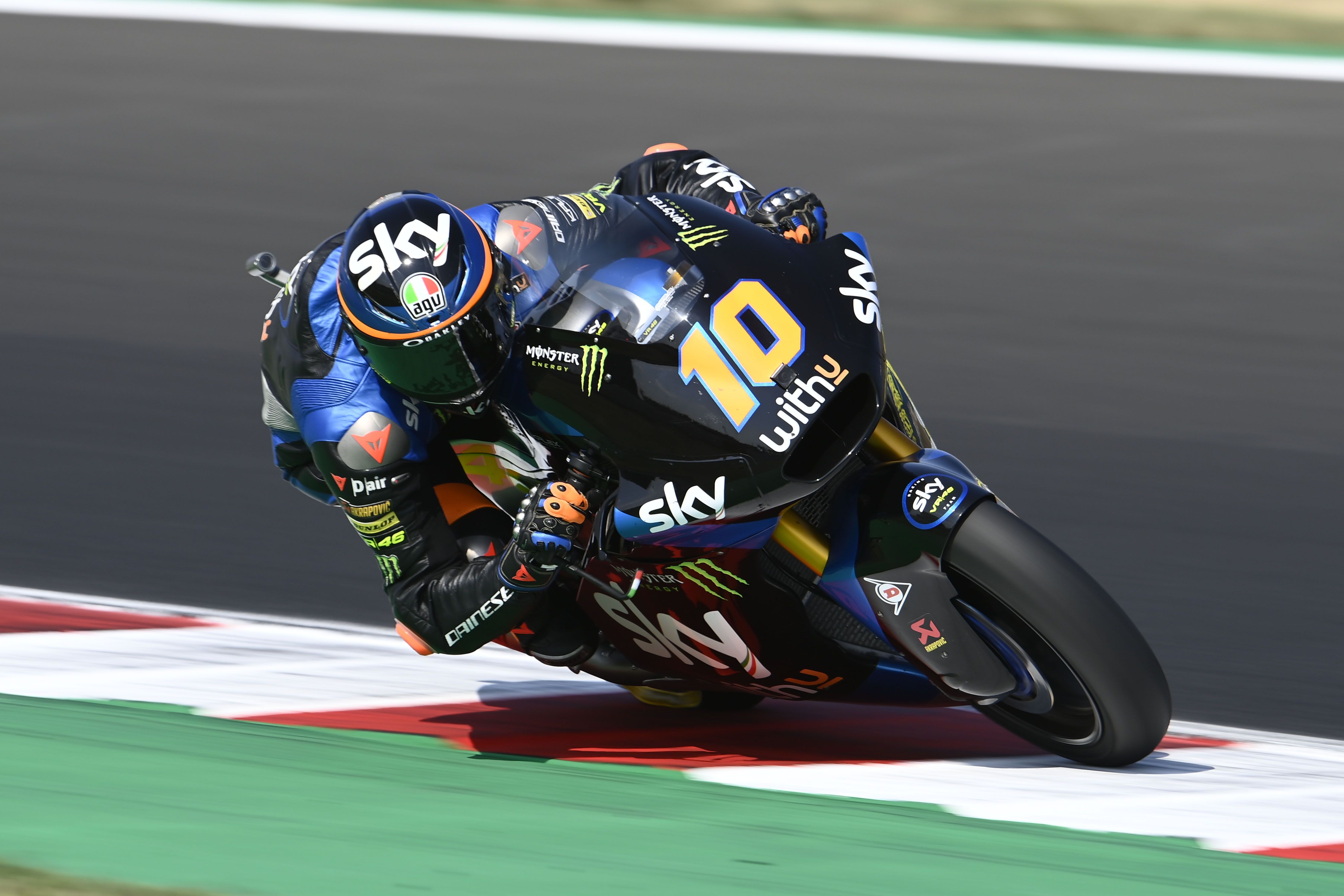Luca Marini ha pulverizado el récord de Moto2 en el circuito de Misano.