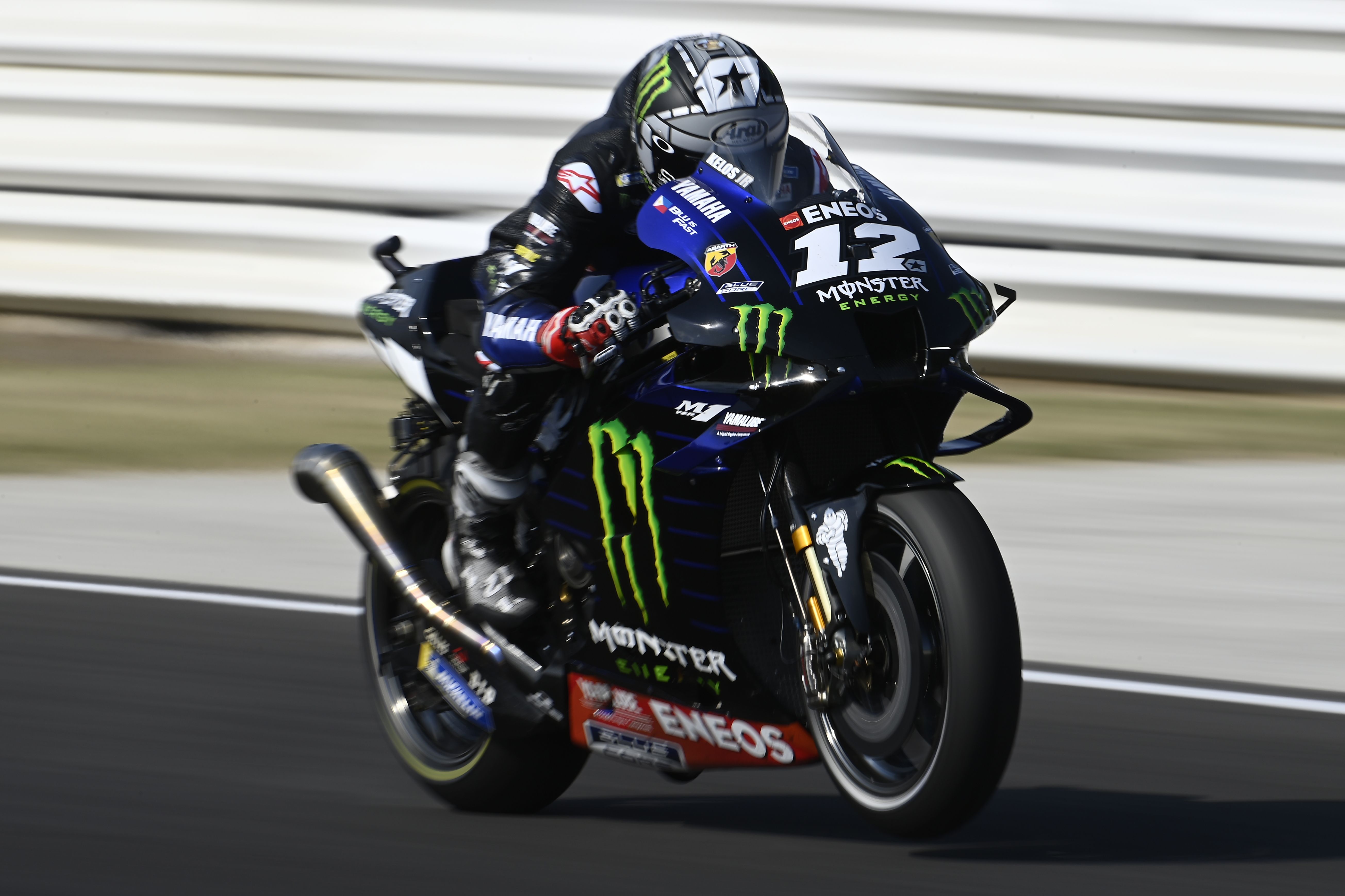 Maverick Viñales ha repetido la pole del pasado fin de semana en el circuito de Misano.
