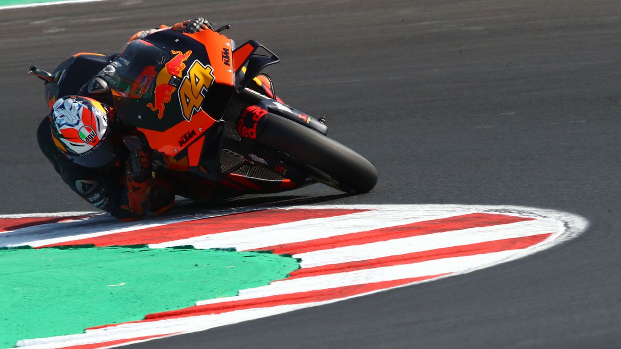 Pol Espargaró saldrá mañana desde la cuarta posición en el Gran Premio de Emilia-Romaña.