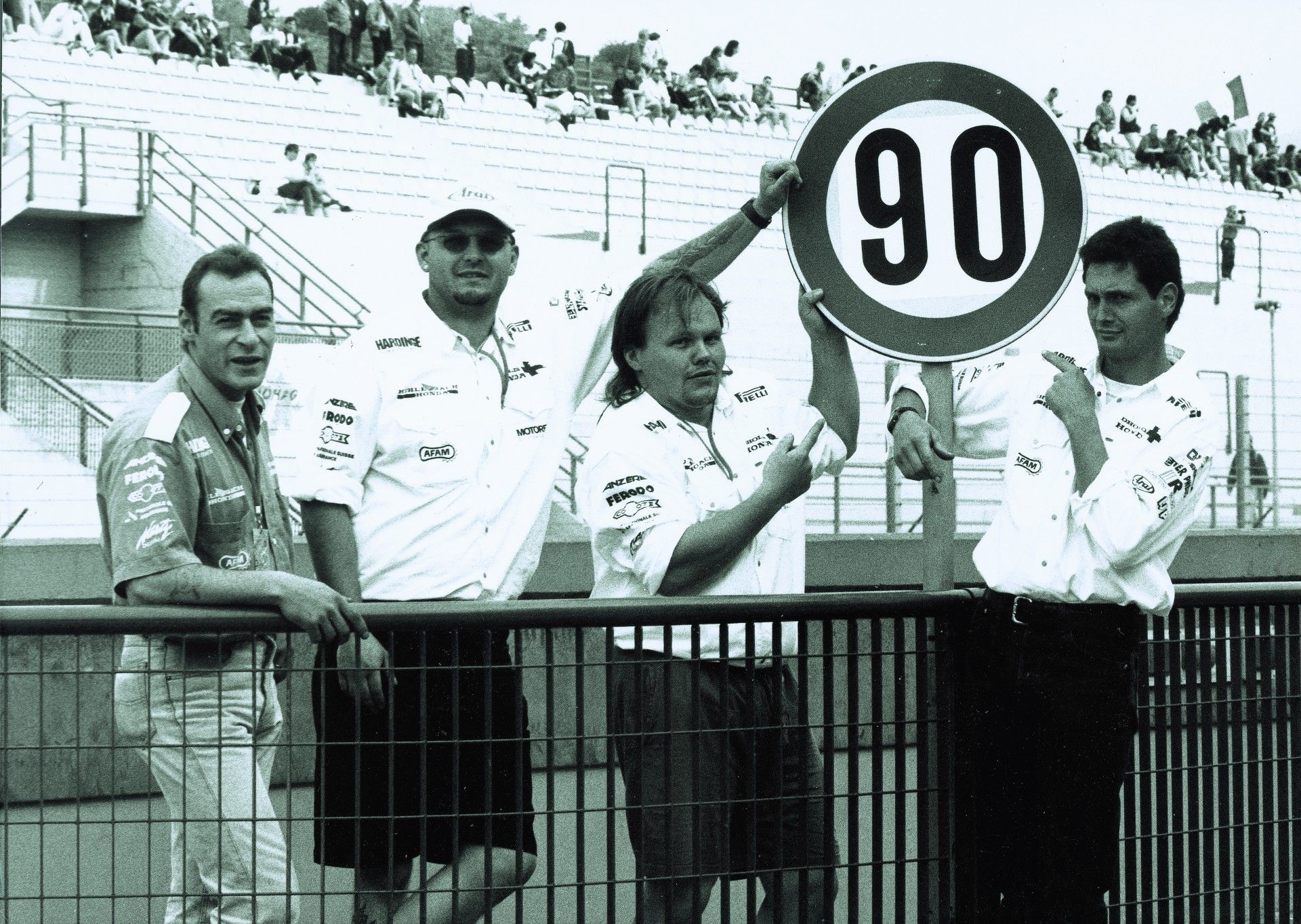 Límite de velocidad en el pit lane.