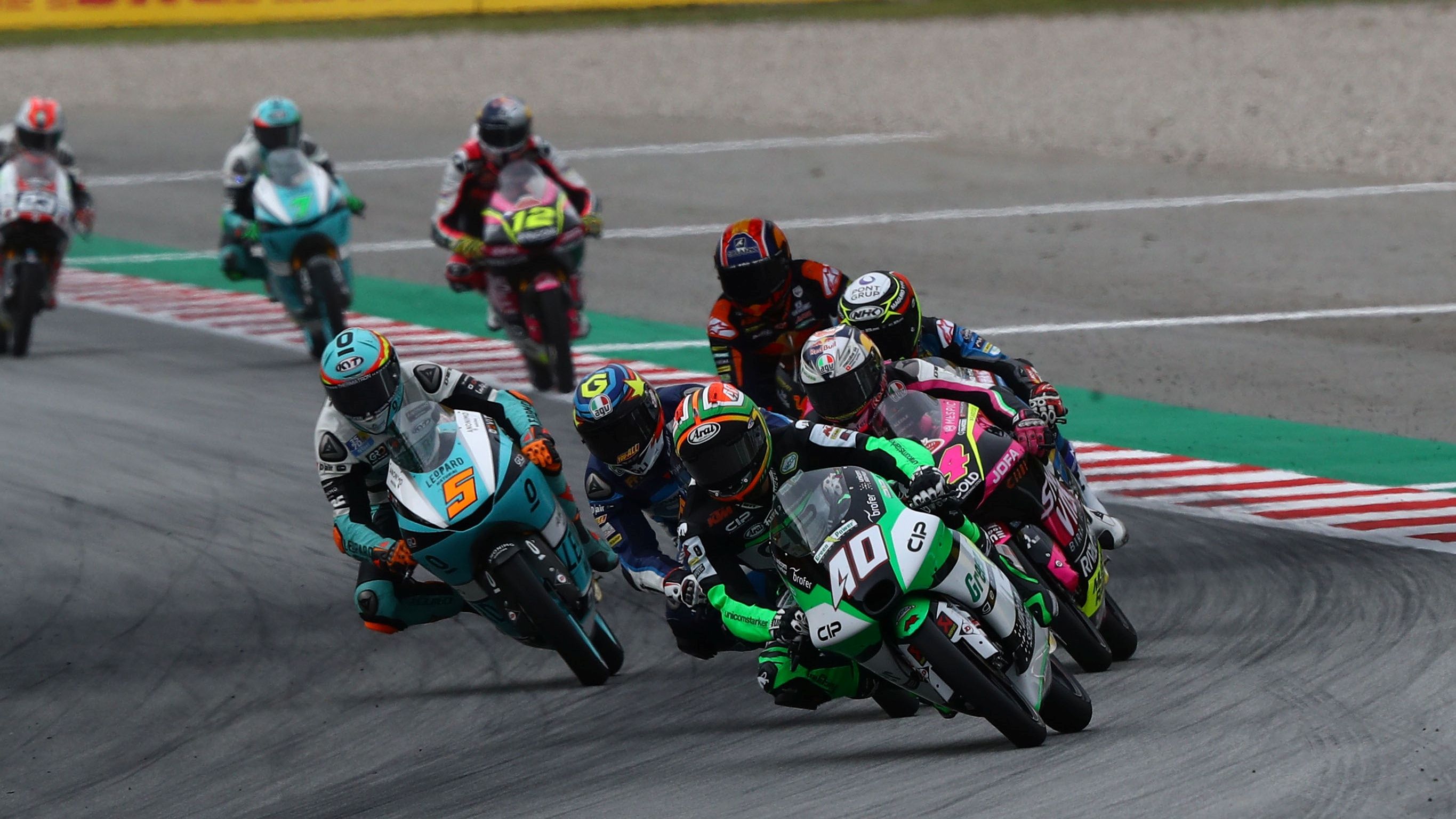 Darryn Binder estuvo en cabeza durante varias fases de la carrera que acabaría ganando