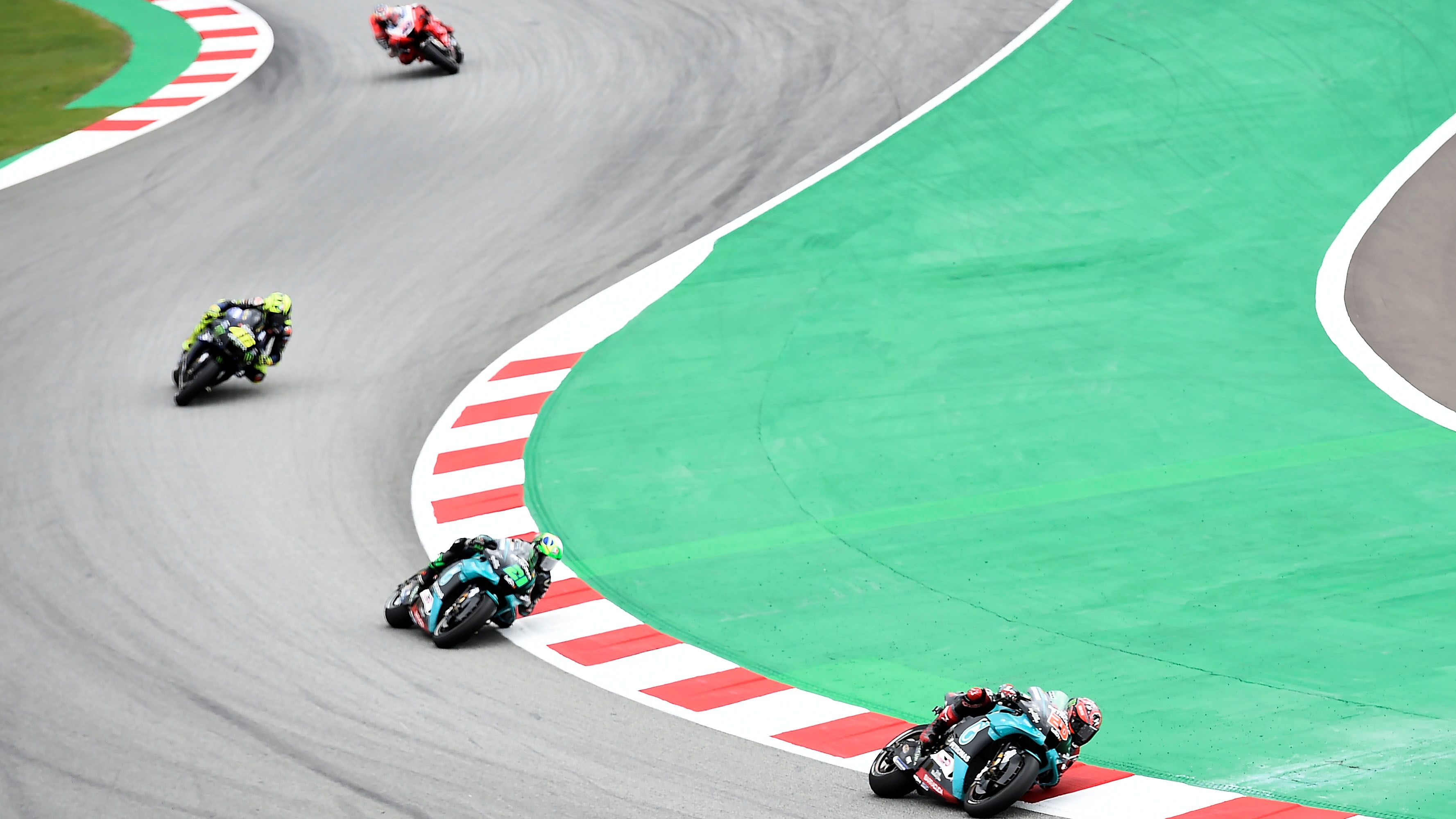 Fabio Quartararo abre hueco con Franco Morbidelli, Valentino Rossi y Jack Miller