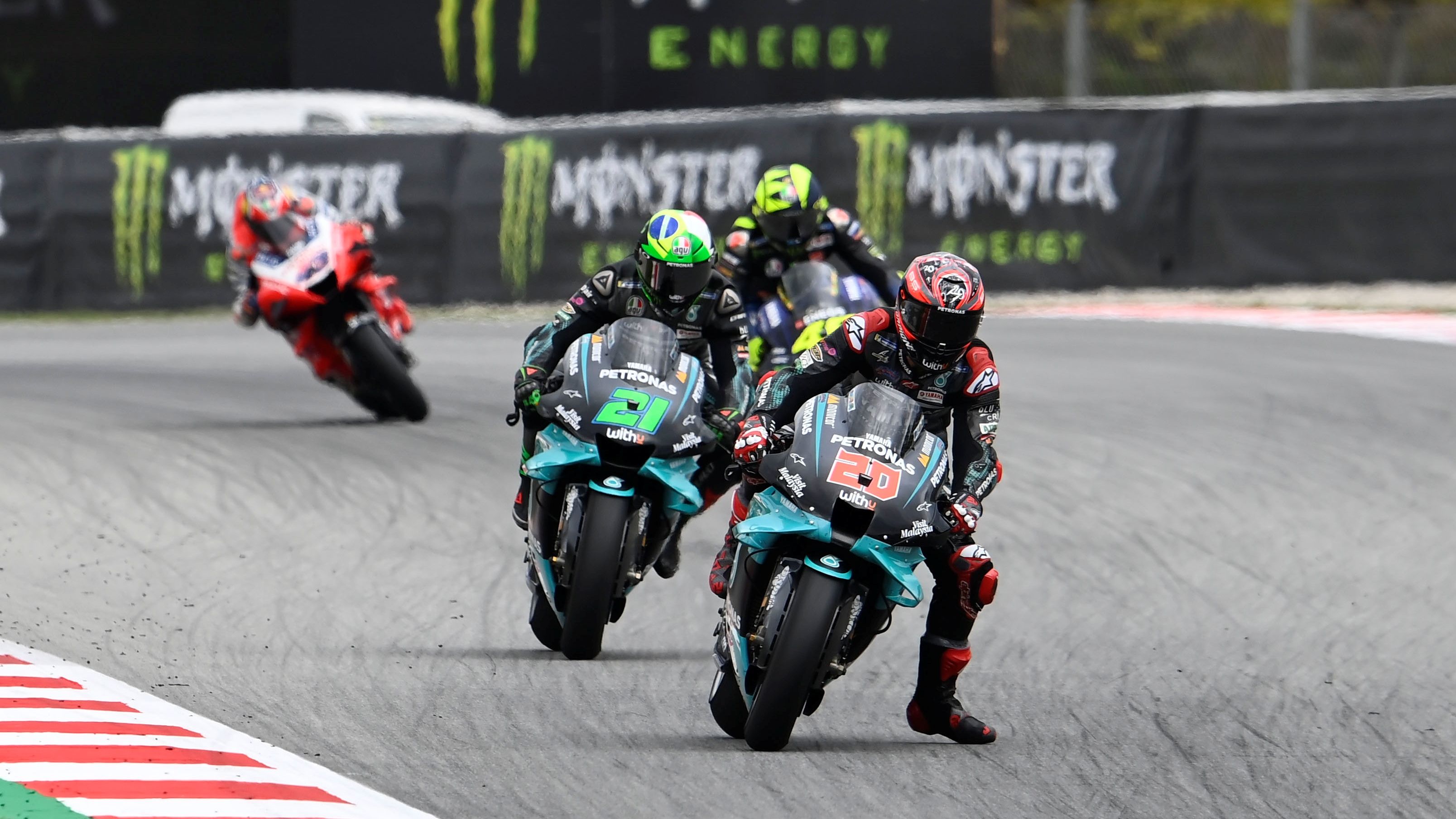 Fabio Quartararo venció en Catalunya, su tercer triunfo en MotoGP.