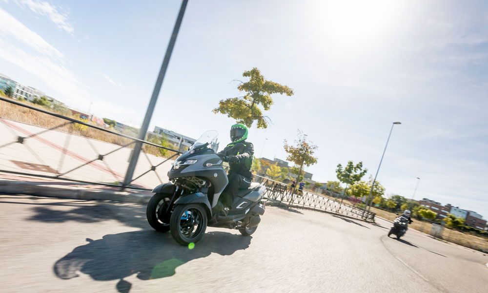 Prueba urbana de la Yamaha Tricity 300