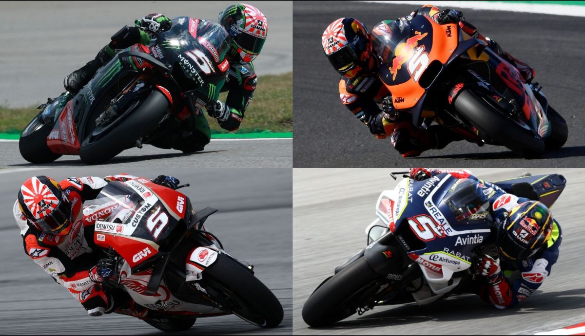 Desde 2018, Johann Zarco ha llevado Yamaha, KTM, Honda y Ducati Desde 2018, Johann Zarco ha llevado Yamaha, KTM, Honda y Ducati