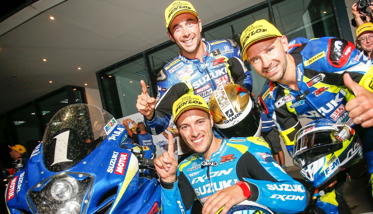 Vincent Philippe, Anthony Delhalle y Etienne Masson celebran el título en 2016 Vincent Philippe, Anthony Delhalle y Etienne Masson celebran el título en 2016