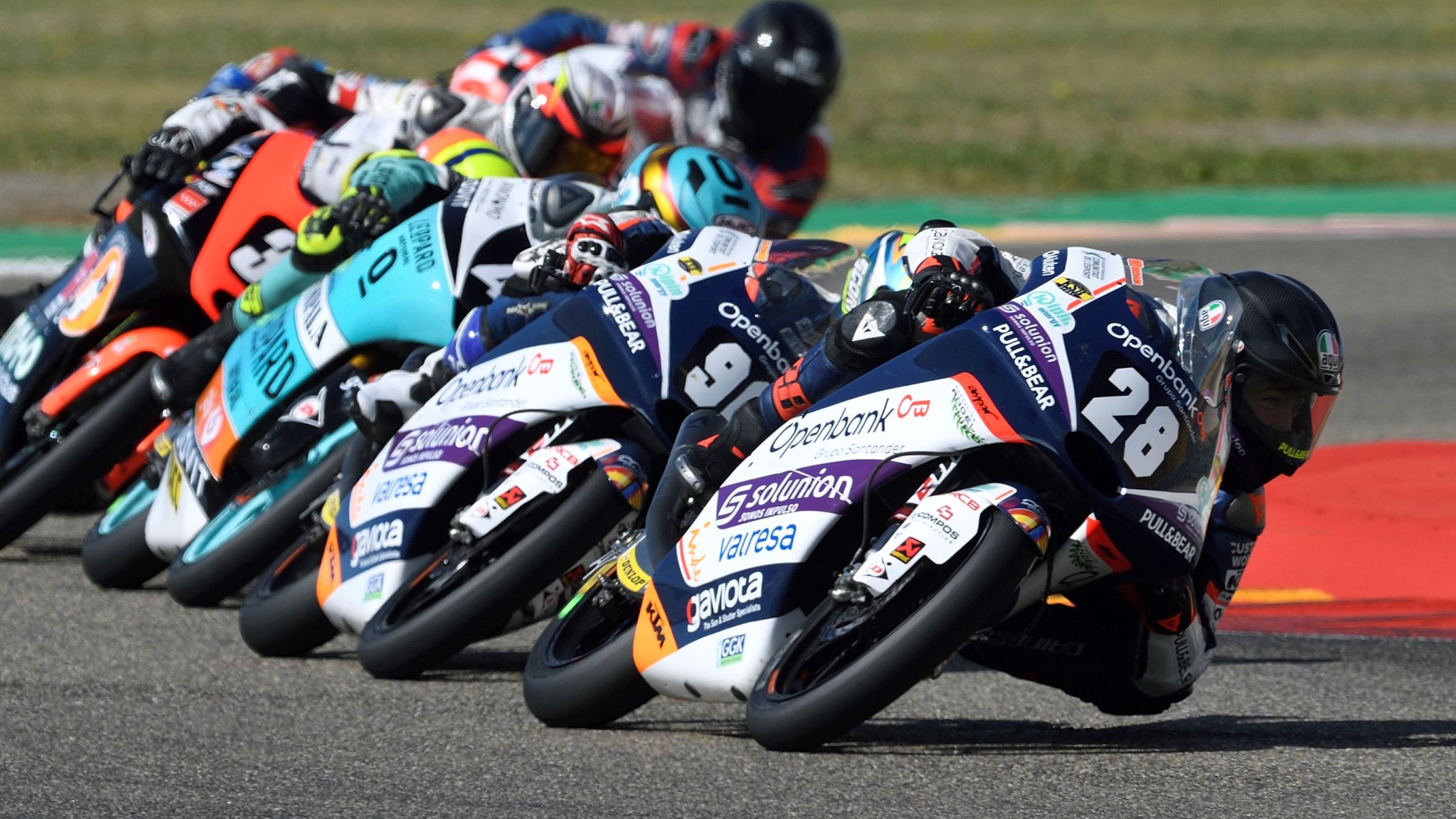 Izan Guevara ha ganado las tres carreras de Motorland desde la 22ª posición