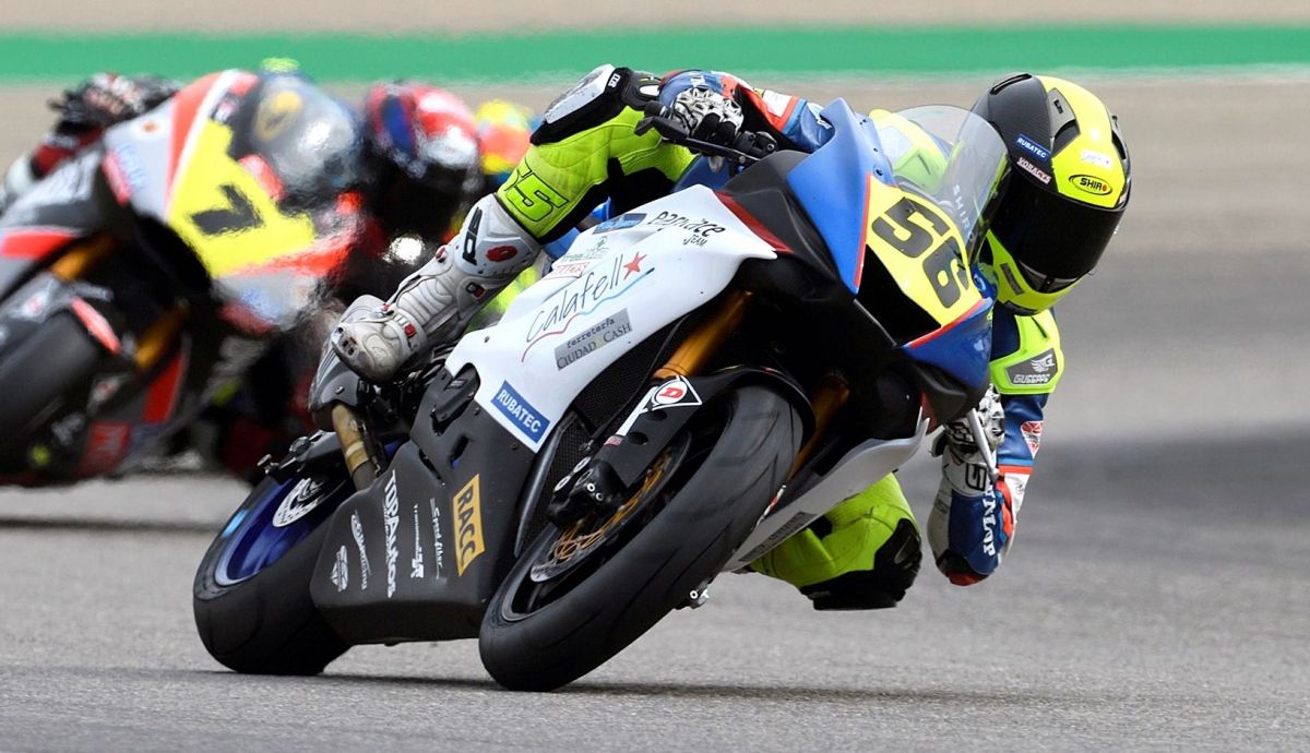 Álex Toledo ha ganado todas las carreras de Motorland entre las STK600
