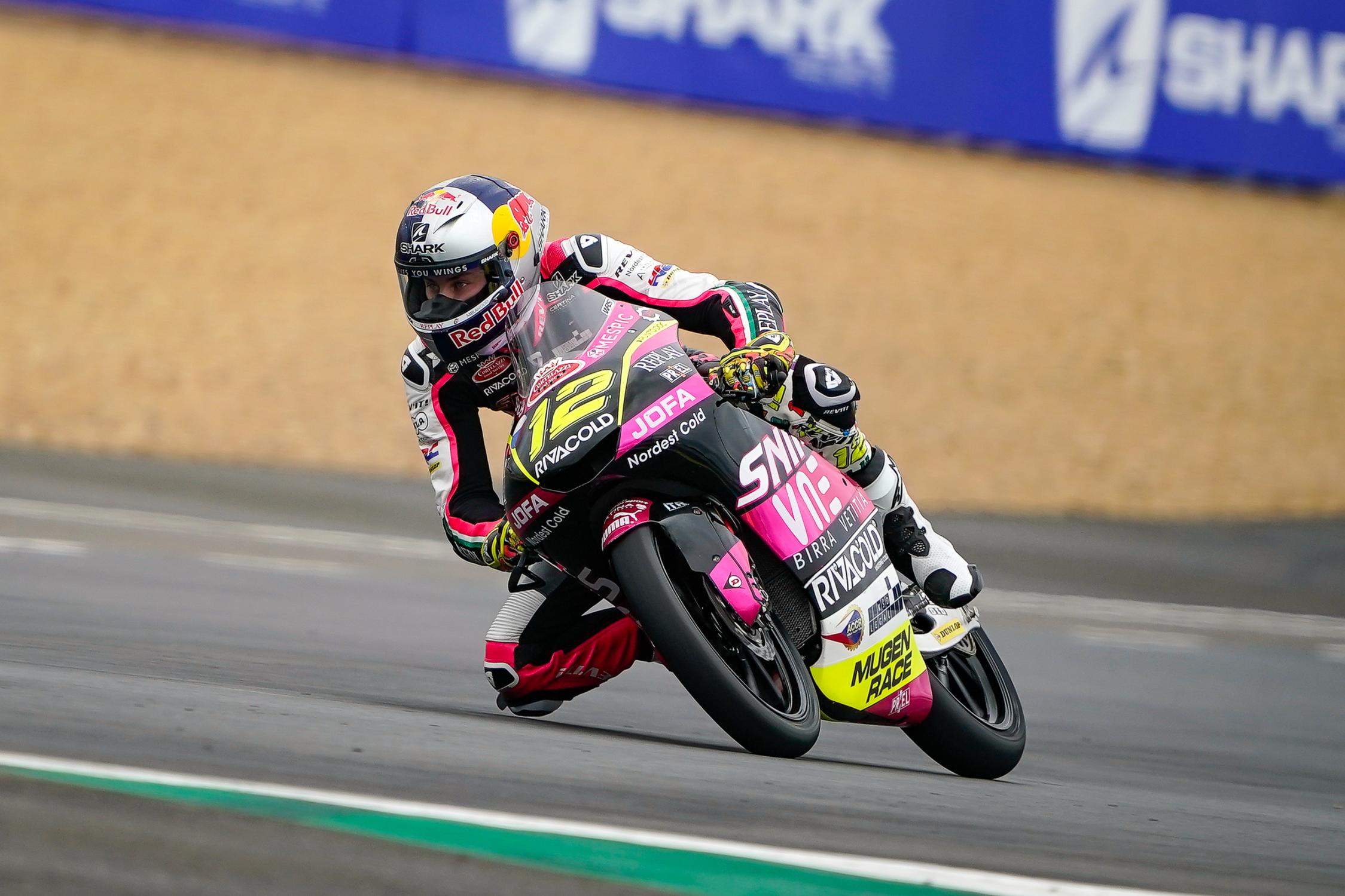 Filip Salac ha sido el más rápido el viernes en el Gran Premio de Francia.