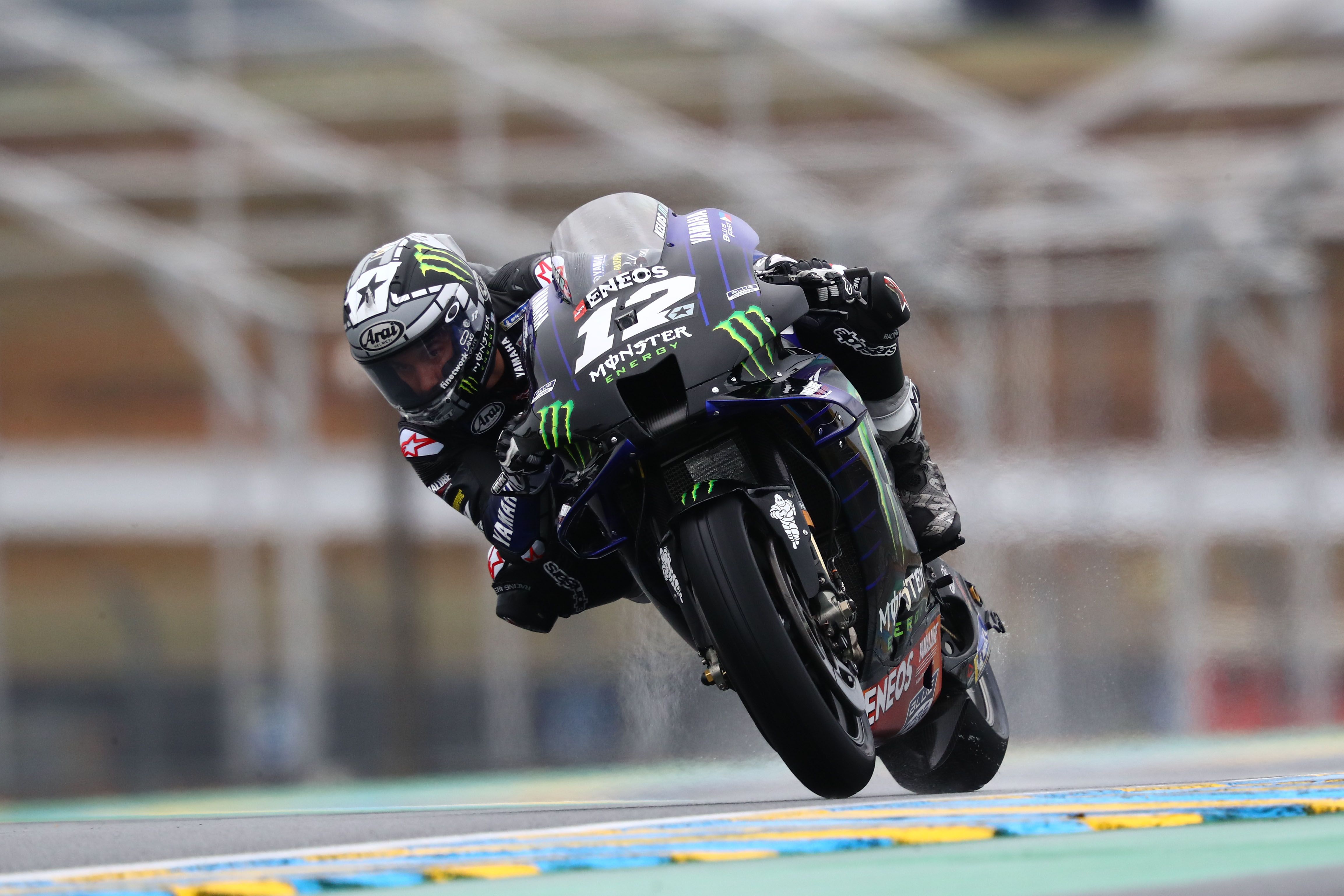 Maverick Viñales ha acabado satisfecho con su viernes en Le Mans.