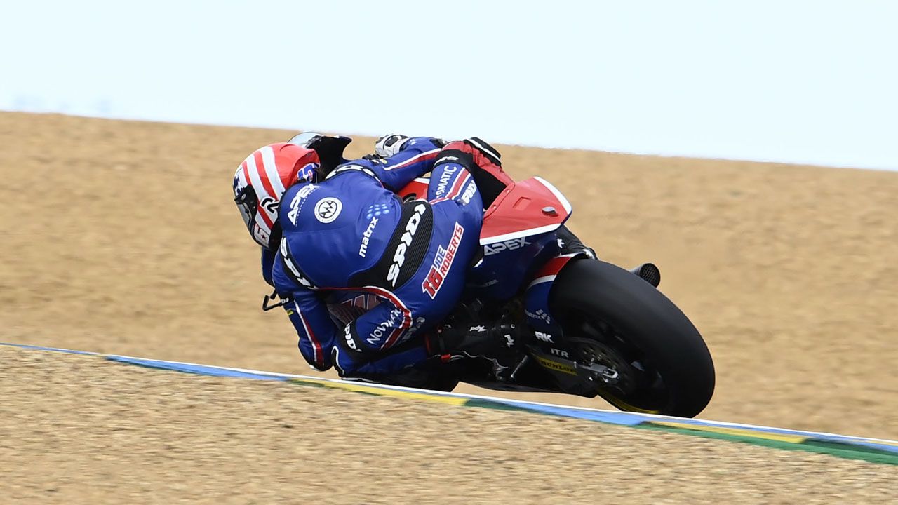 Pole de Joe Roberts en el Gran Premio de Francia de Moto2.