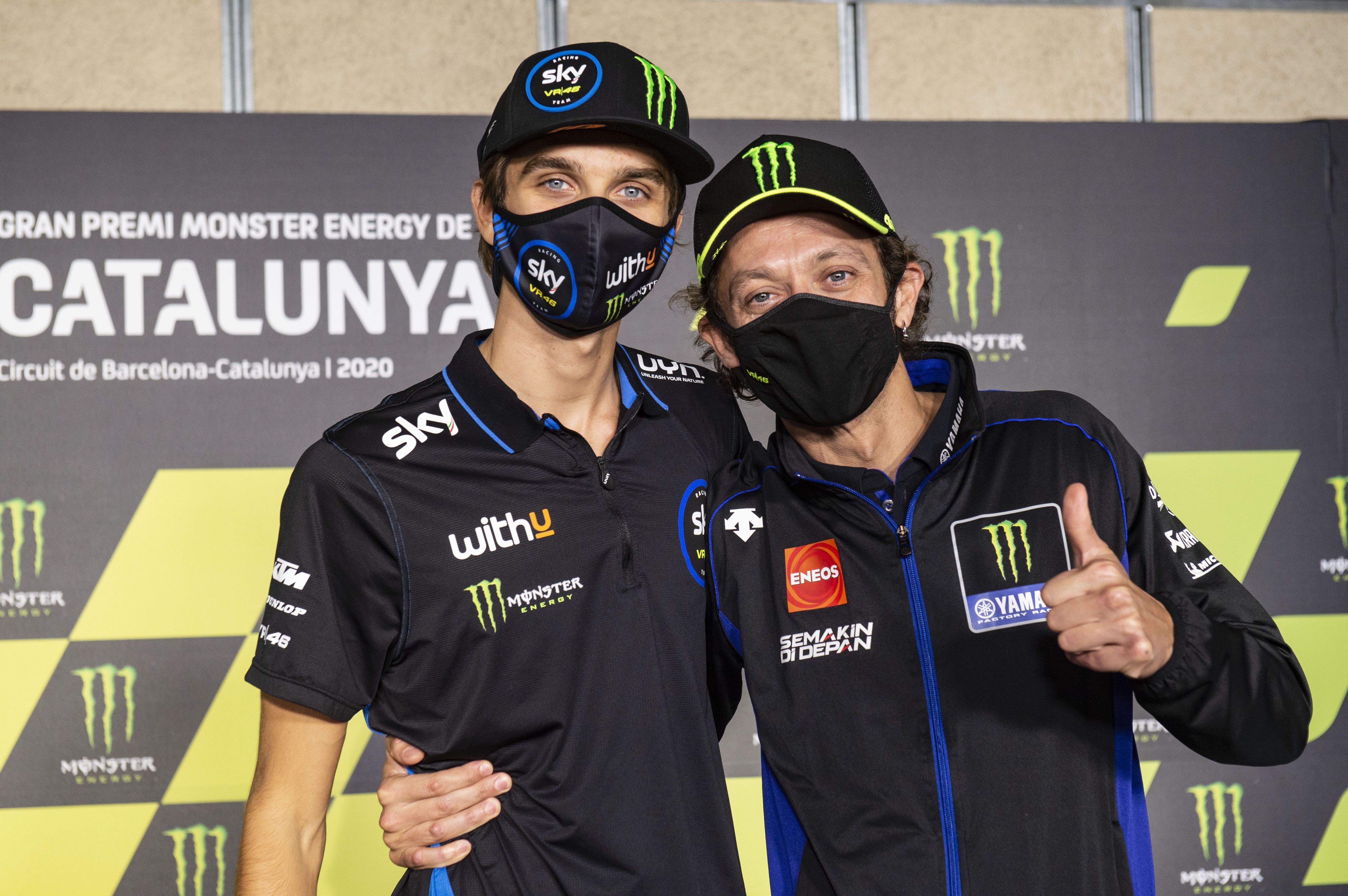 Valentino Rossi y Luca Marini podrían convertirse en la nueva pareja de hermanos en MotoGP.
