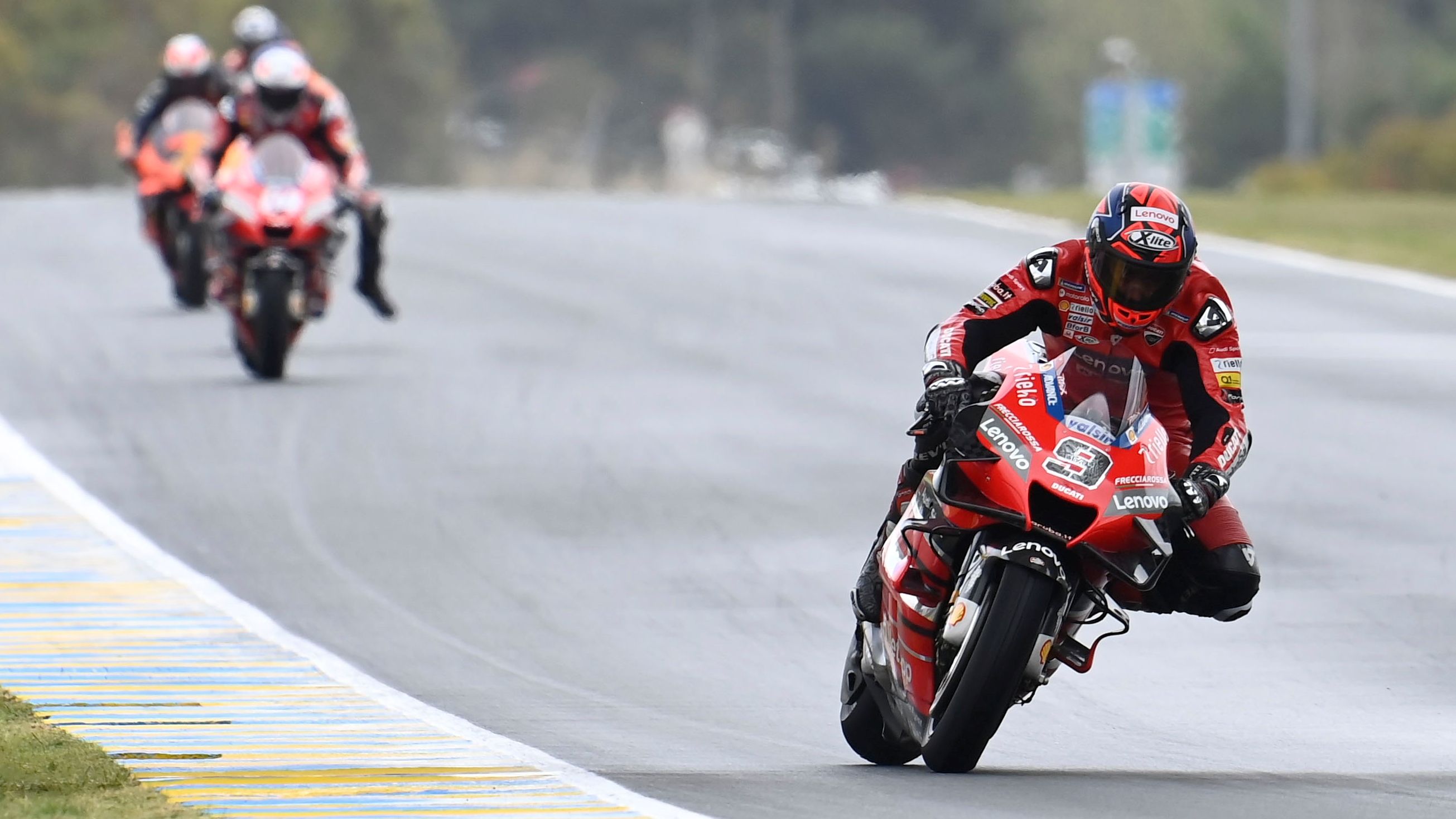 Danilo Petrucci logró en Francia su primera victoria en MotoGP 2020.