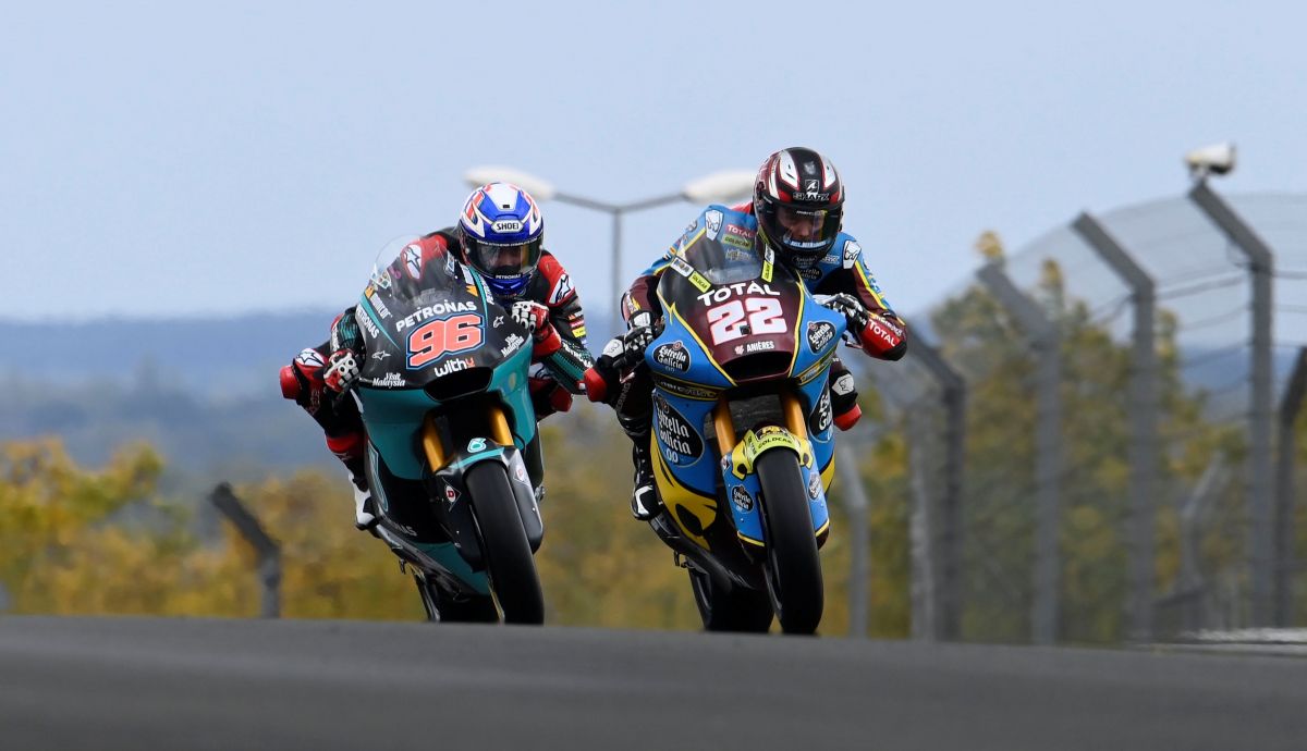 Sam Lowes y Jake Dixon pusieron el acento británico a la carrera de Moto2 Sam Lowes y Jake Dixon pusieron el acento británico a la carrera de Moto2