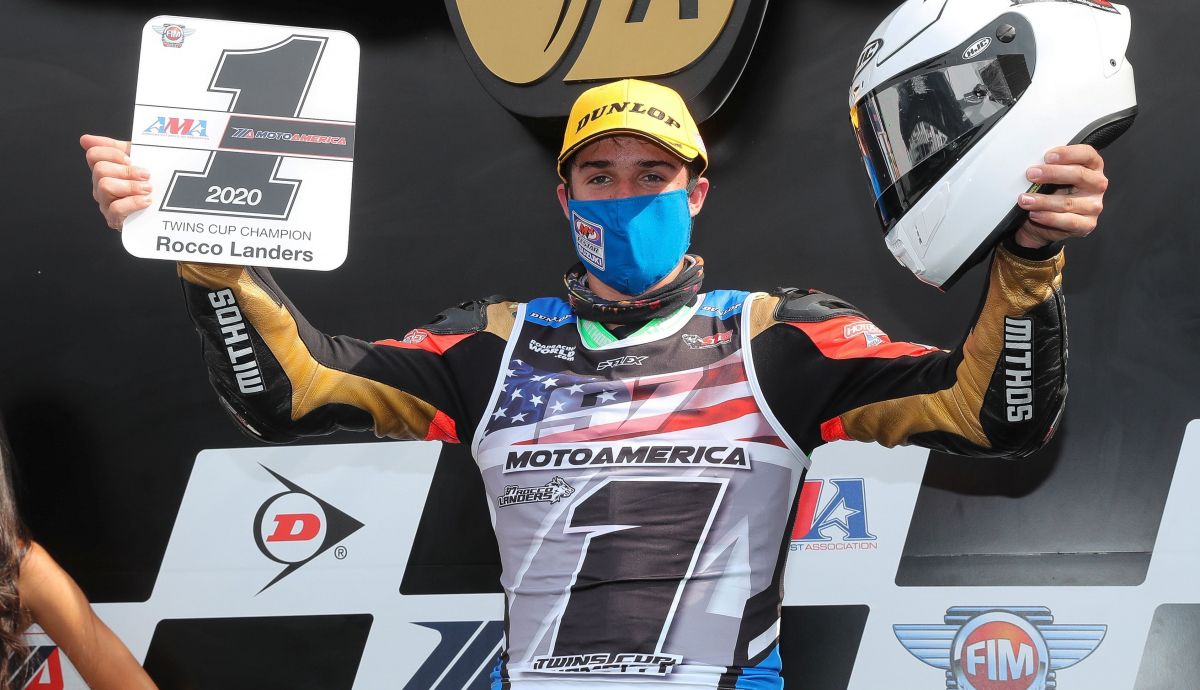 Tras ganar la Junior Cup, Rocco Landers también se ha llevado el título en Twins Tras ganar la Junior Cup, Rocco Landers también se ha llevado el título en Twins