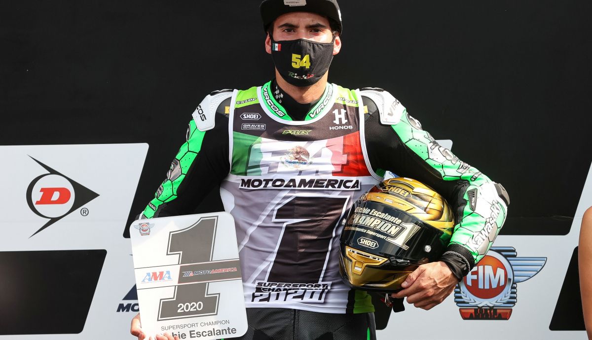 Richie Escalante ha logrado el título en Supersport de forma incontestable Richie Escalante ha logrado el título en Supersport de forma incontestable