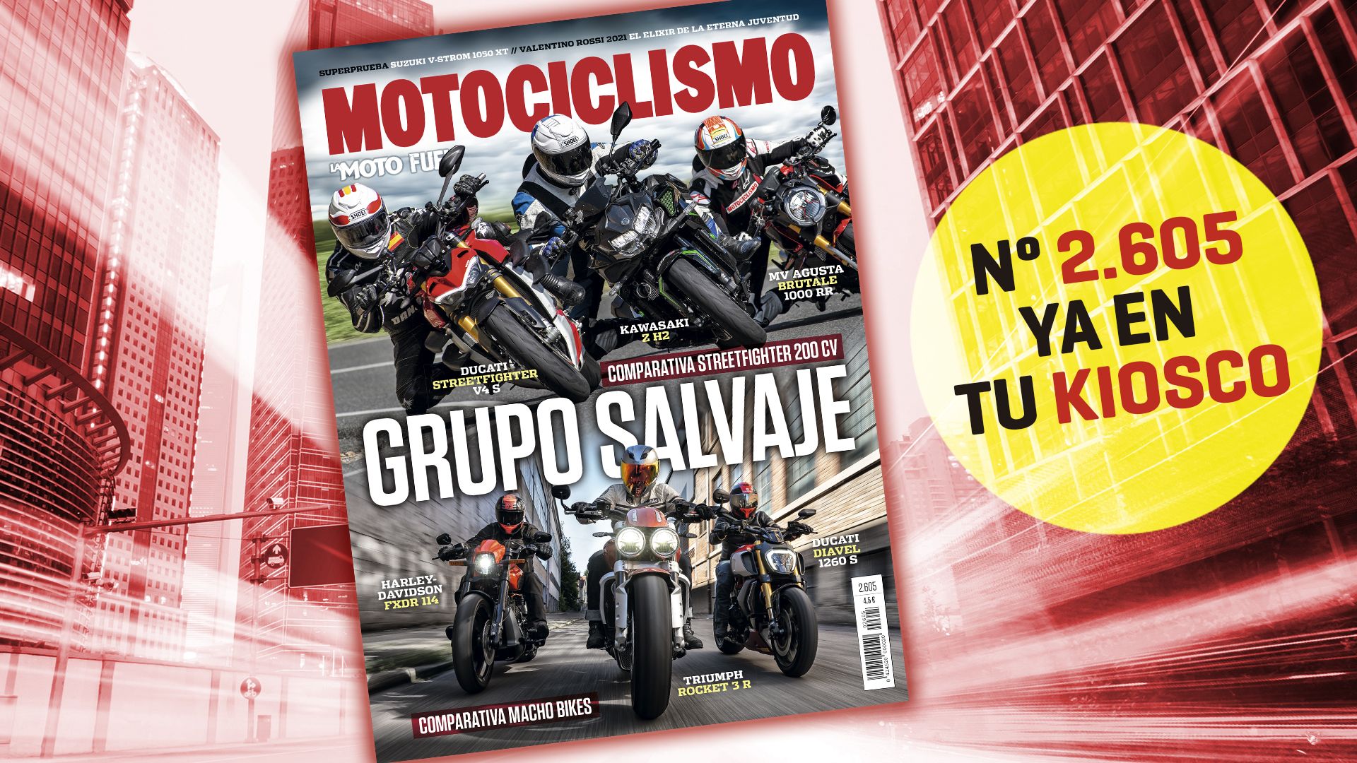 La portada del número 2605 de MOTOCICLISMO.
