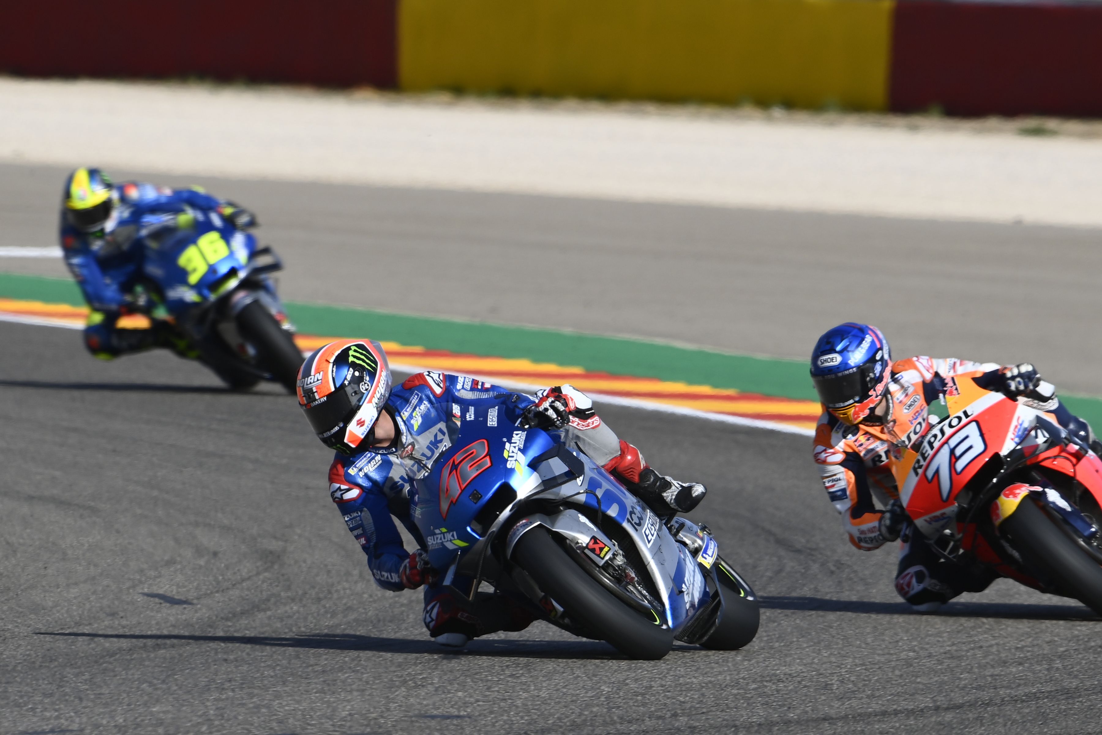 alex rins alex marquez joan mir carrera aragon